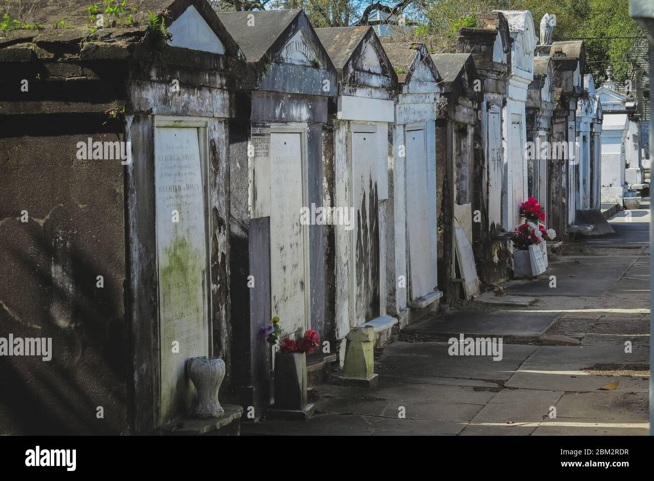 Lafayette Cemetery in Garden District, New Orleans Stock Photo