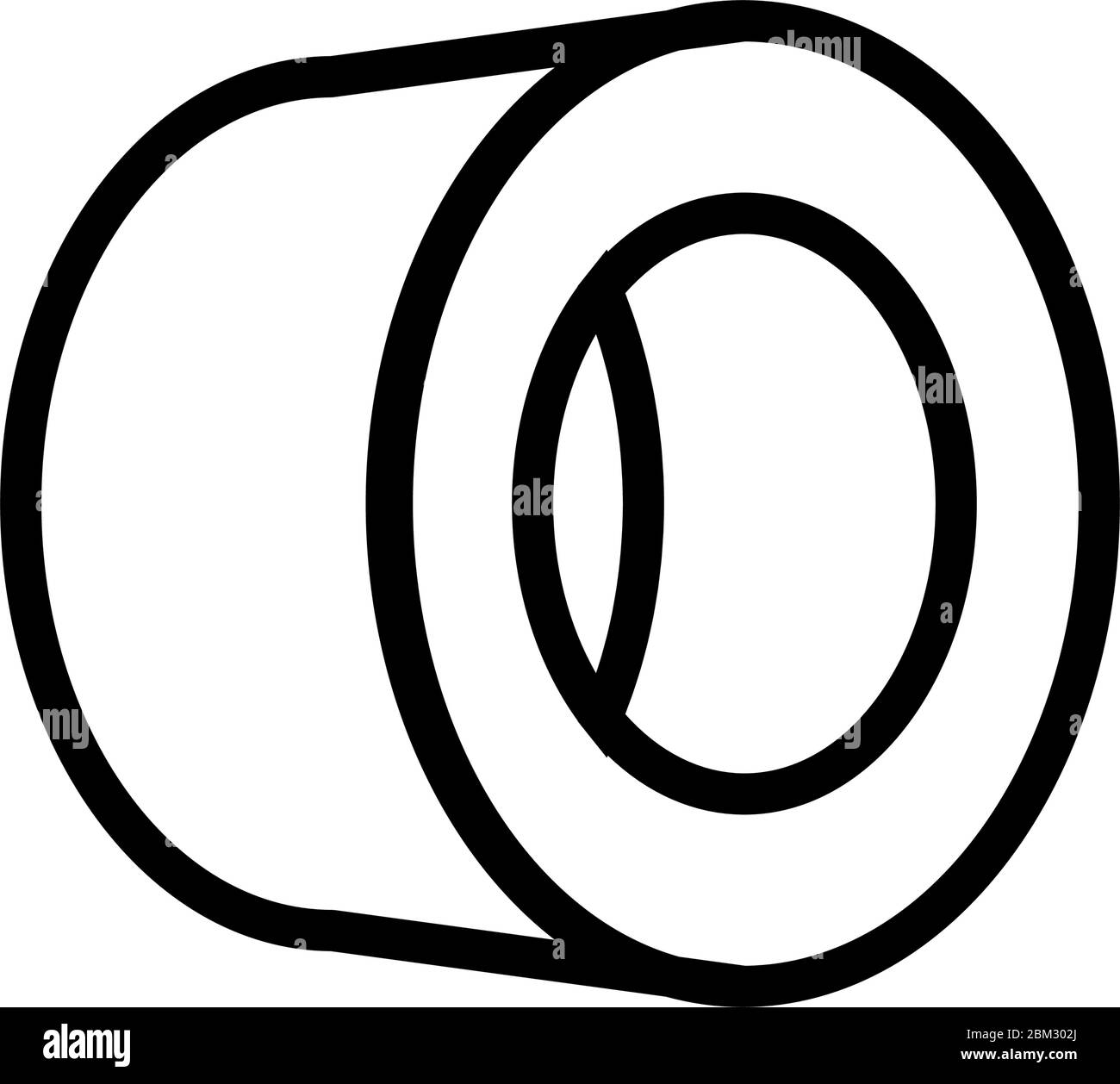 tape roll icon vector outline illustration Stock Vector Image & Art Alamy