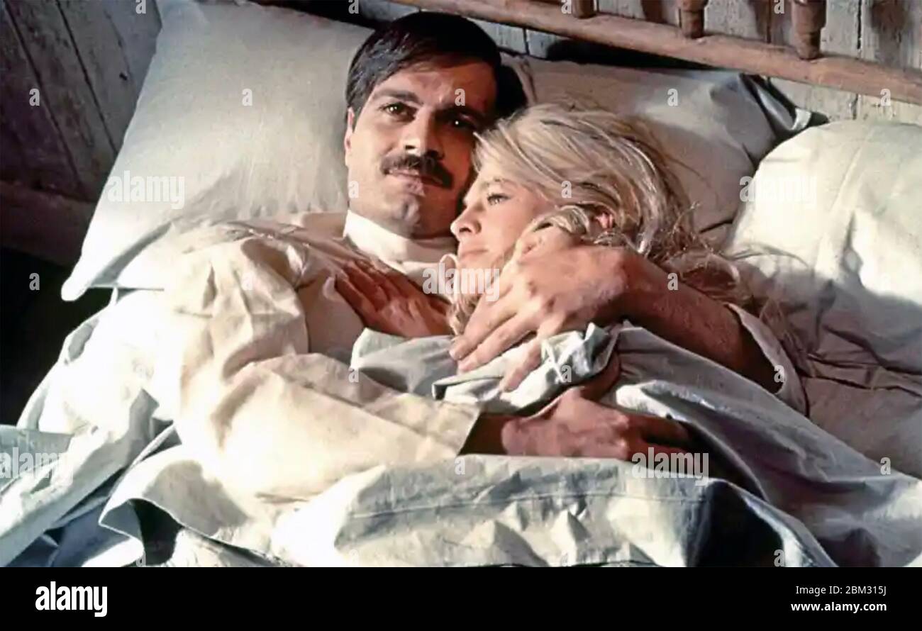 DOCTOR ZHIVAGO 1965  MGM film with Julie Christie and Omar Sharif Stock Photo