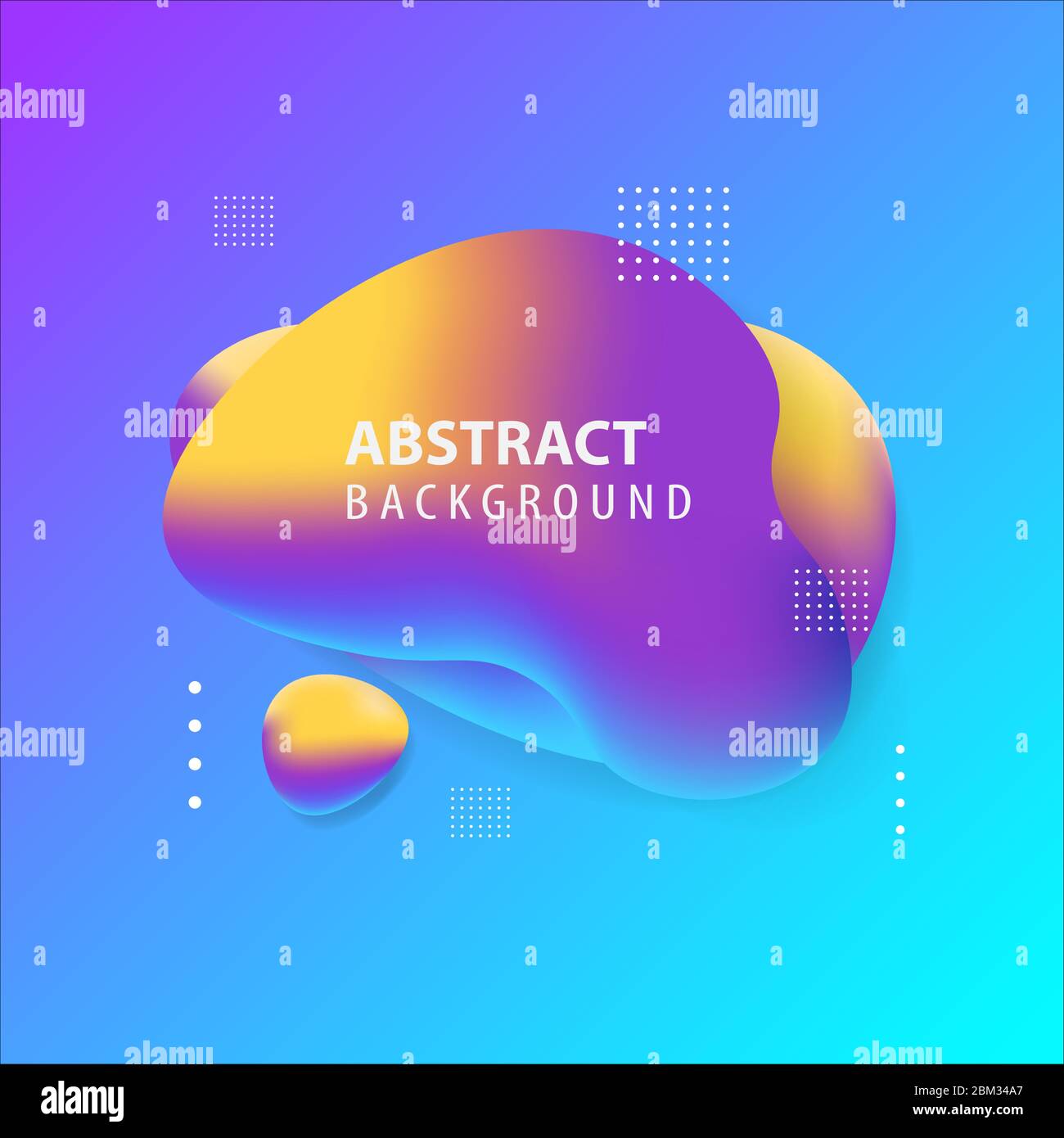 Liquid Abstract Background Template Vector Stock Vector Image & Art - Alamy