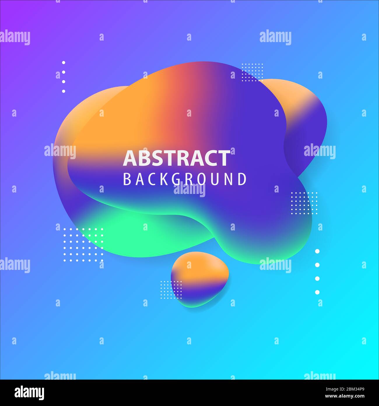 Liquid Abstract Background Template Vector Stock Vector Image & Art - Alamy