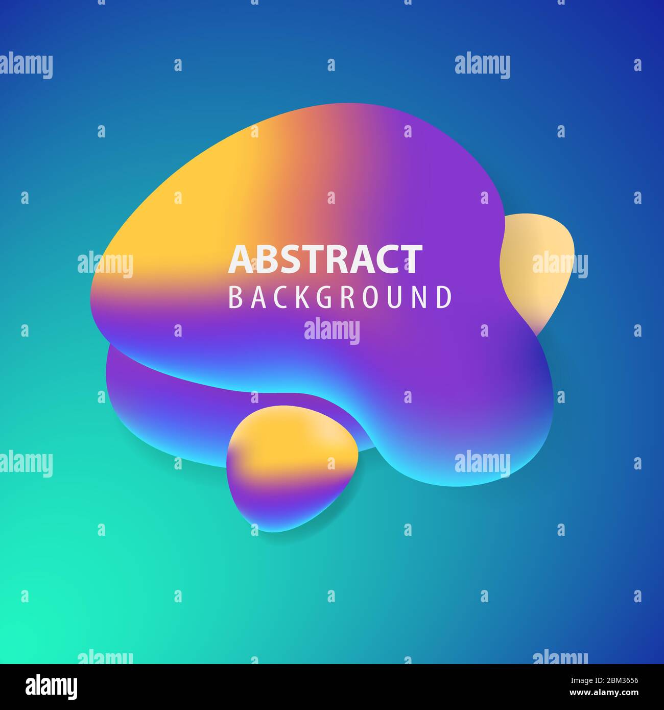 Liquid Abstract Background Template Vector Stock Vector Image & Art - Alamy