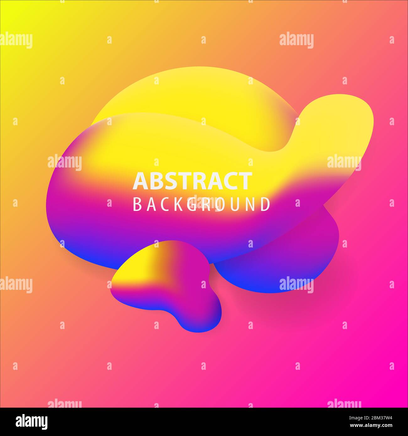 Liquid Abstract Background Template Vector Stock Vector Image & Art - Alamy