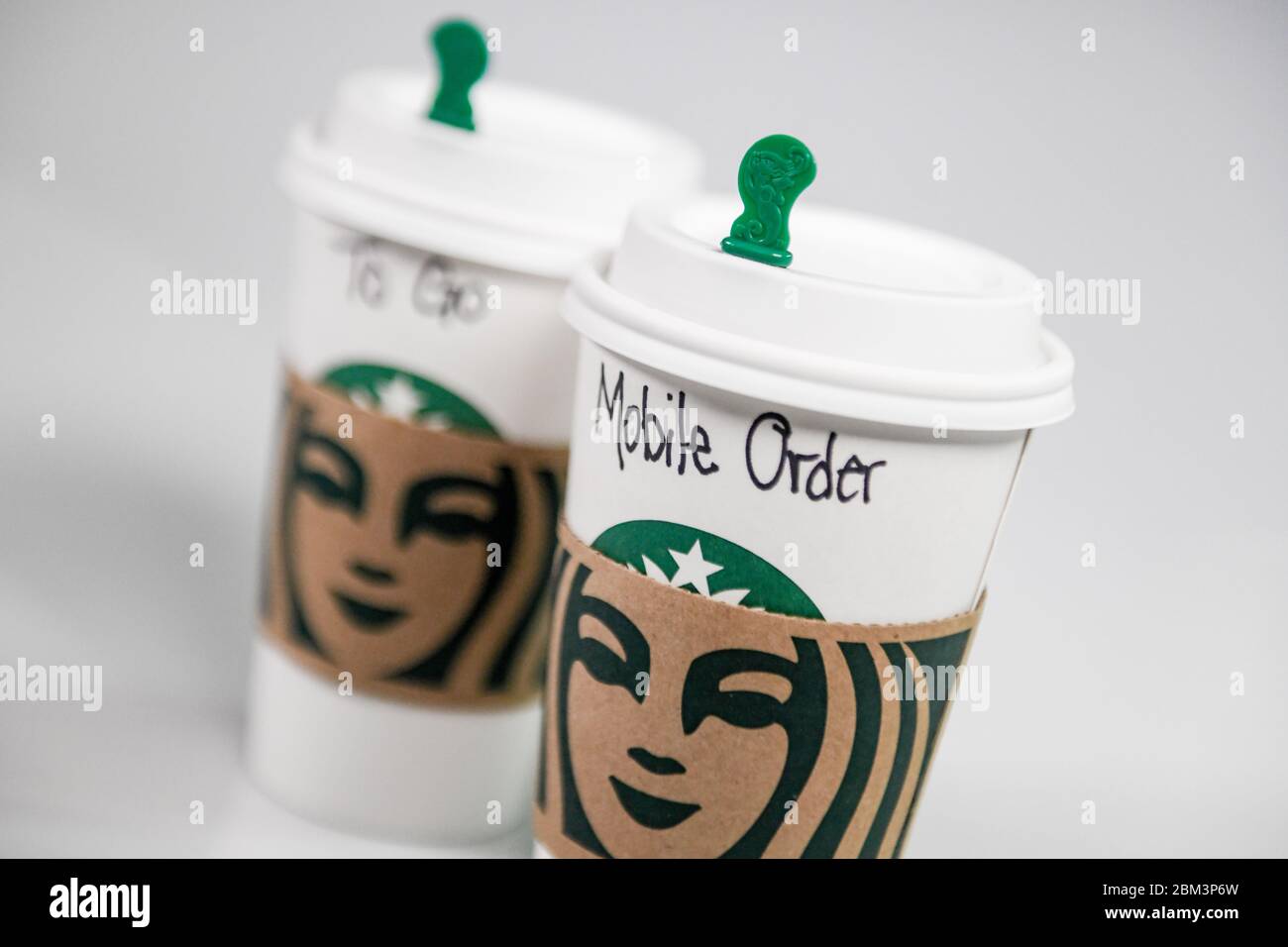 Starbucks cups Starbucks drink cup Stock Photo Alamy