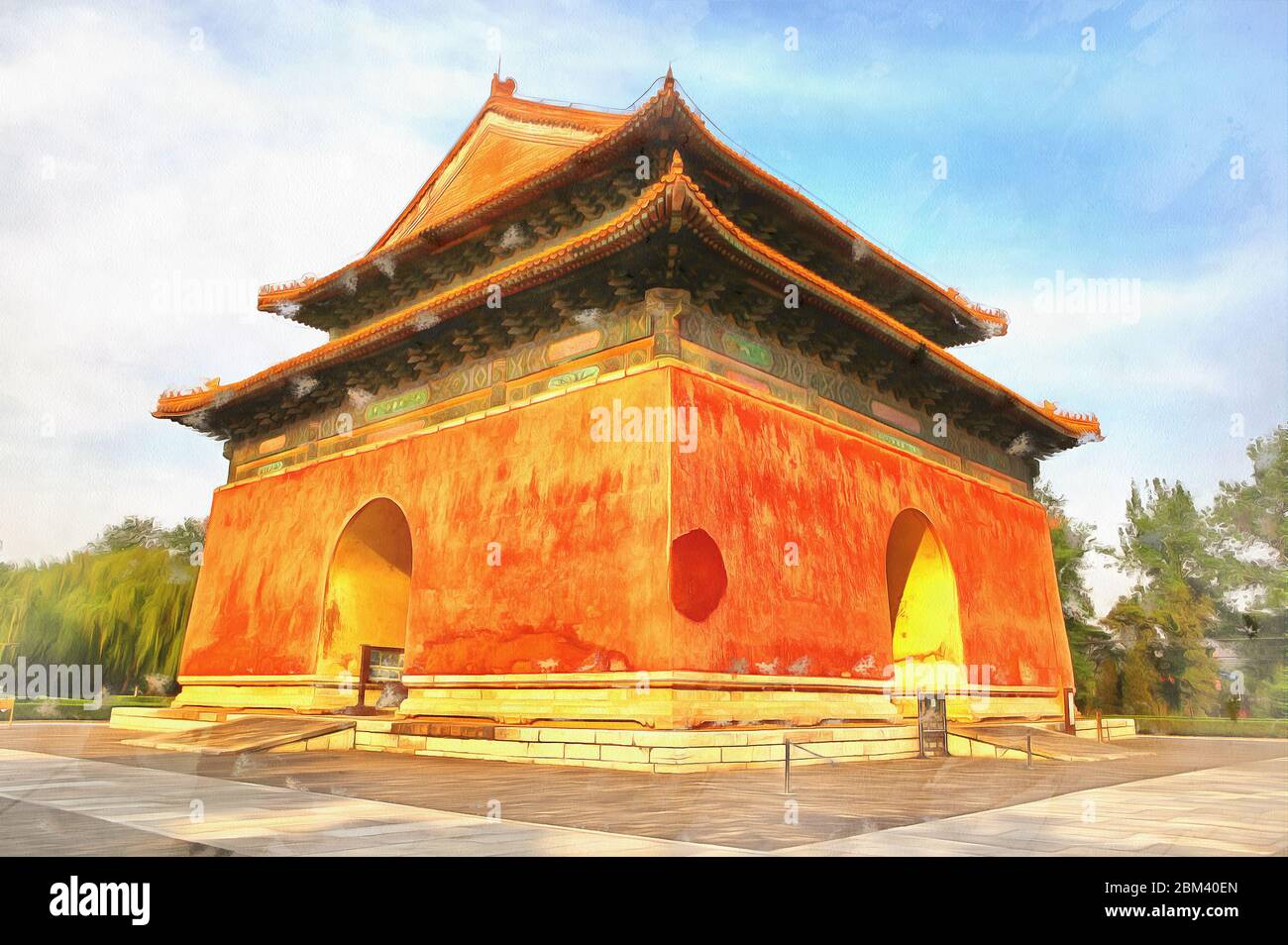 Shengong Shengde Stele Pavilion, Imperial Tombs of the Ming and Qing