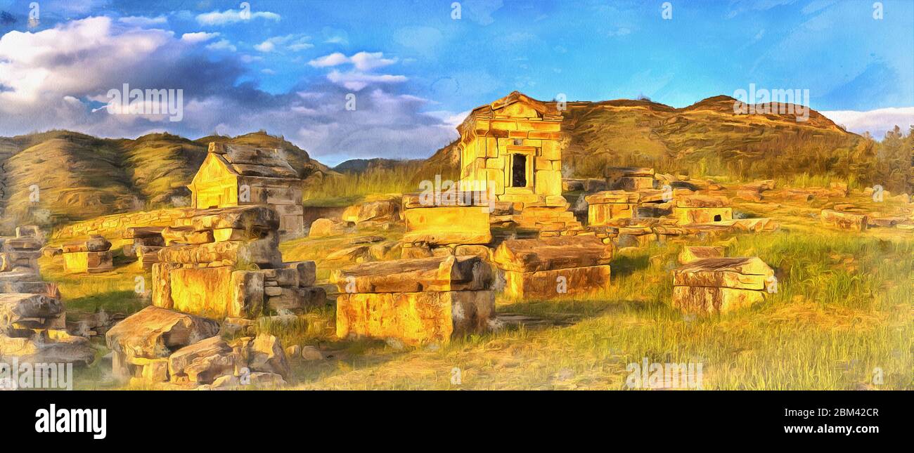 Ruins ancient building looks hi-res stock photography and images - Alamy
