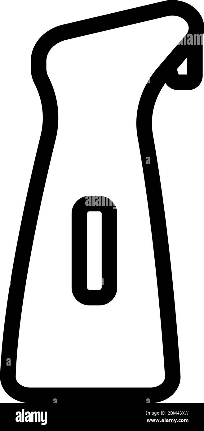 antibacterial soap dispenser icon vector outline illustration Stock ...