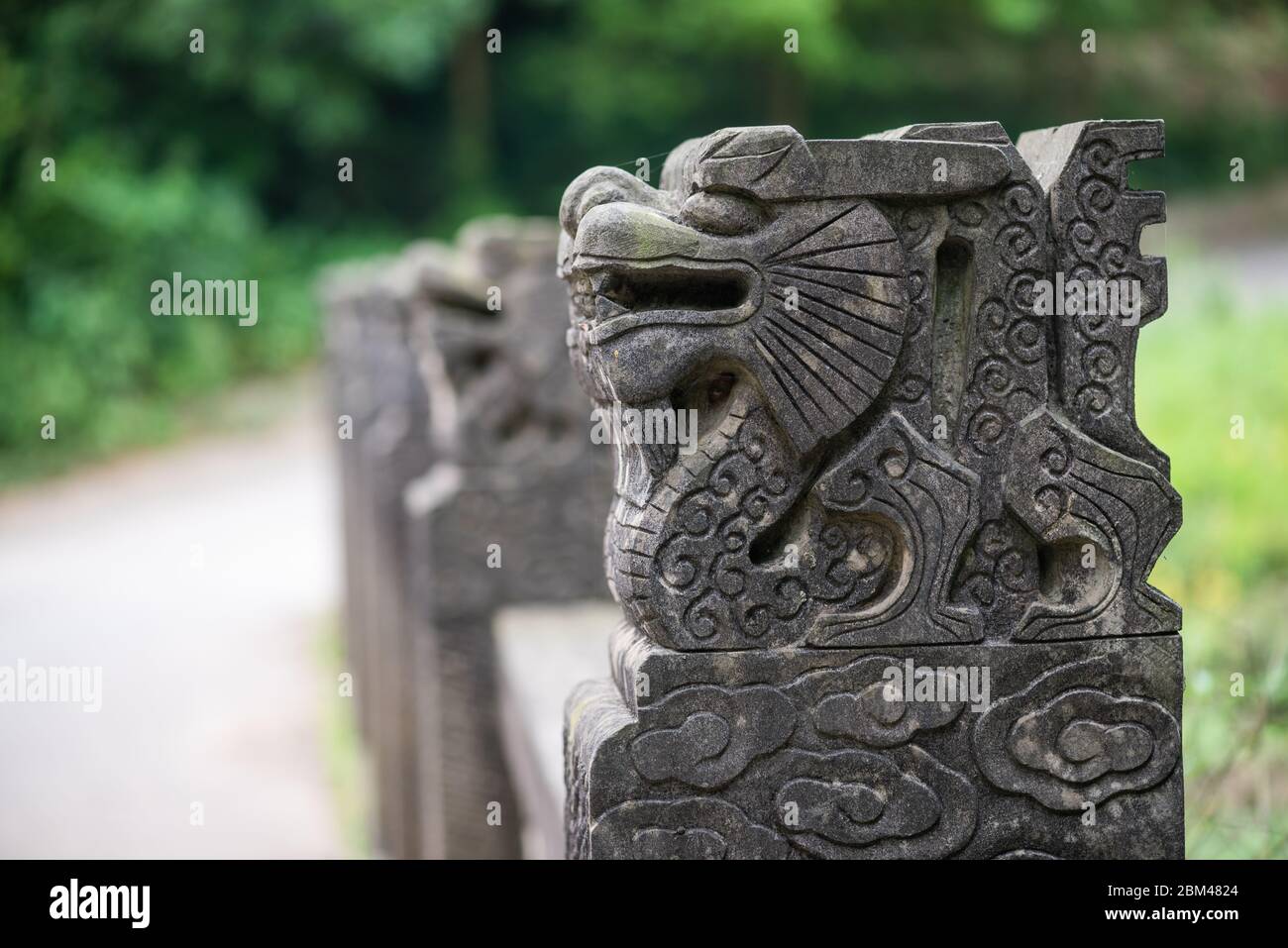 Stone Dragon Head China High Resolution Stock Photography and Images ...