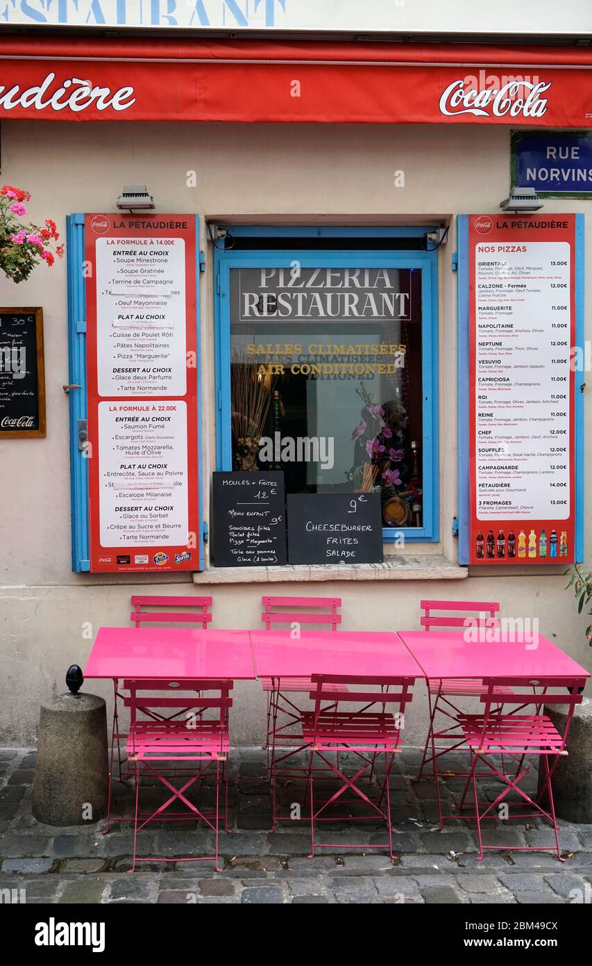 Italian tourist food restaurant menu hi-res stock photography and images -  Alamy