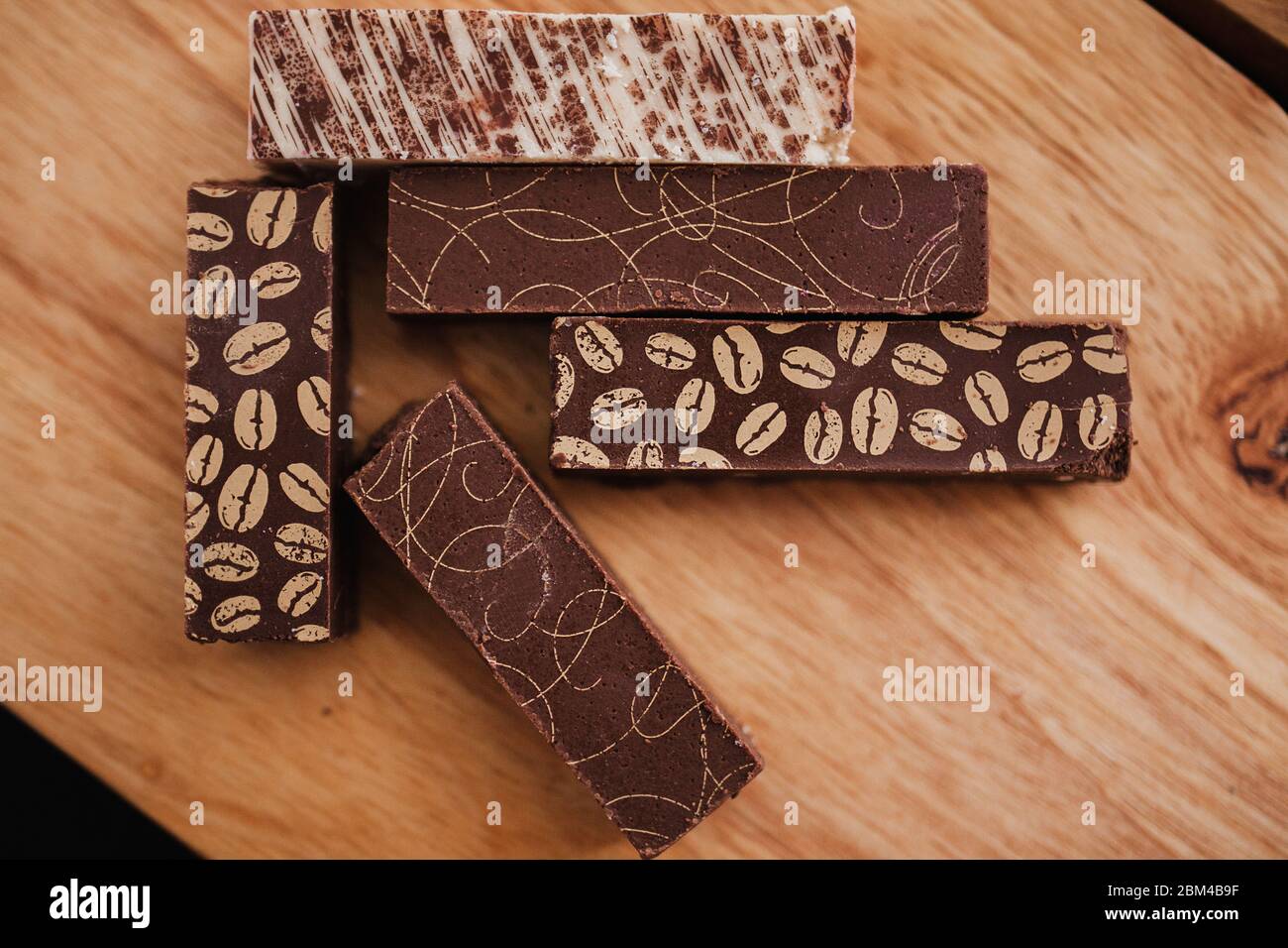 turron chocolate and coffee Stock Photo