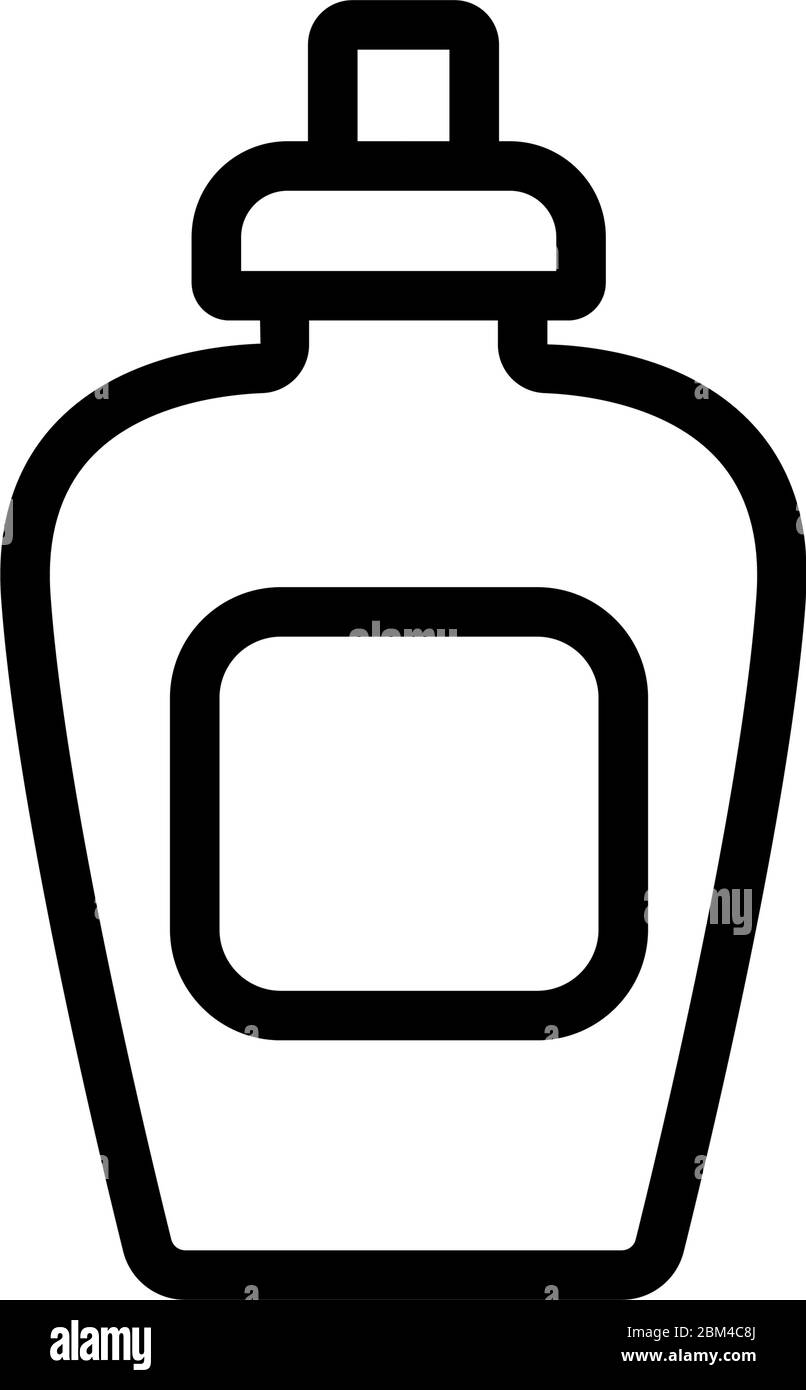 aroma spray icon vector outline illustration Stock Vector