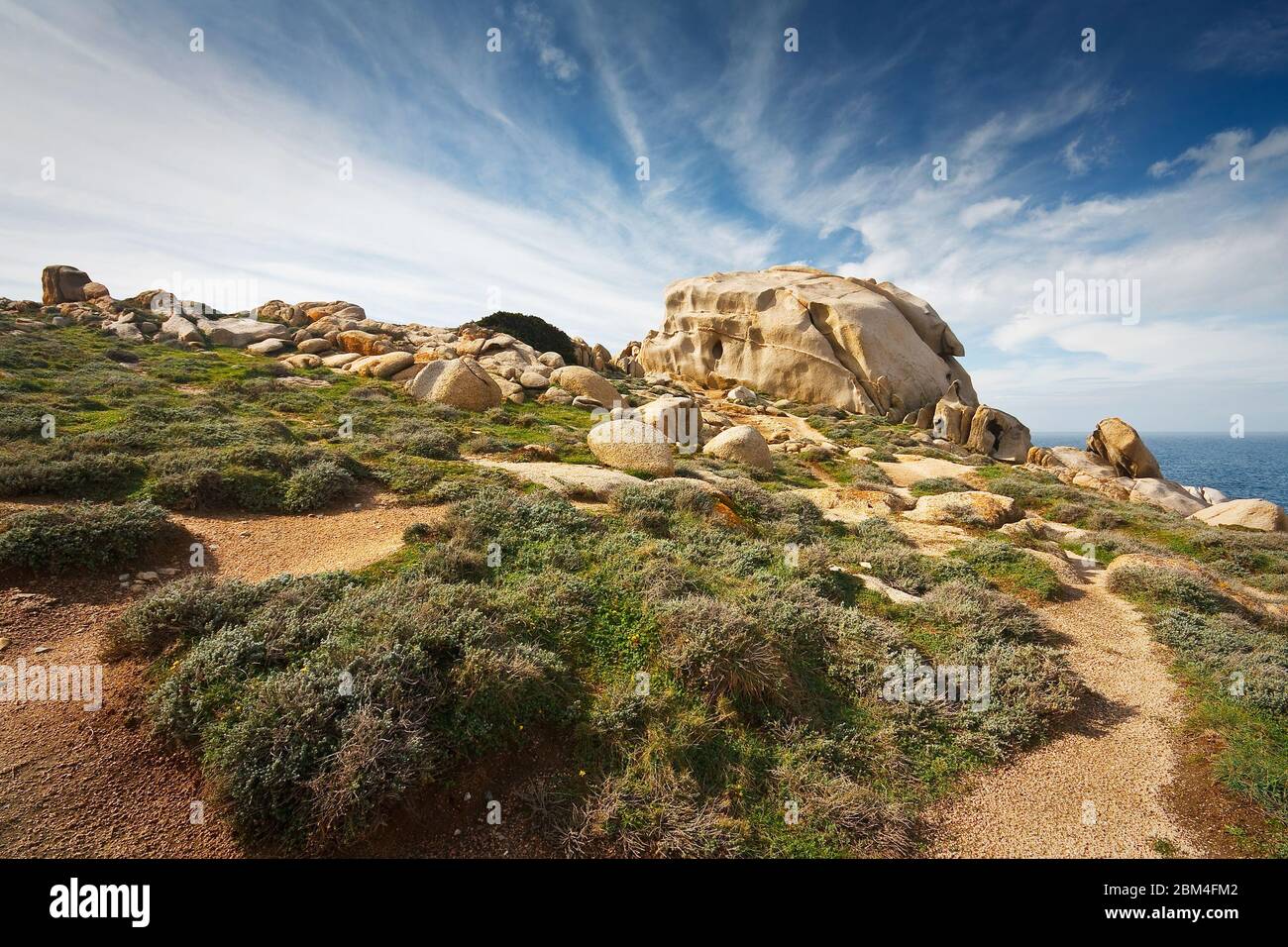Granite rocks at capo testa hi-res stock photography and images - Alamy