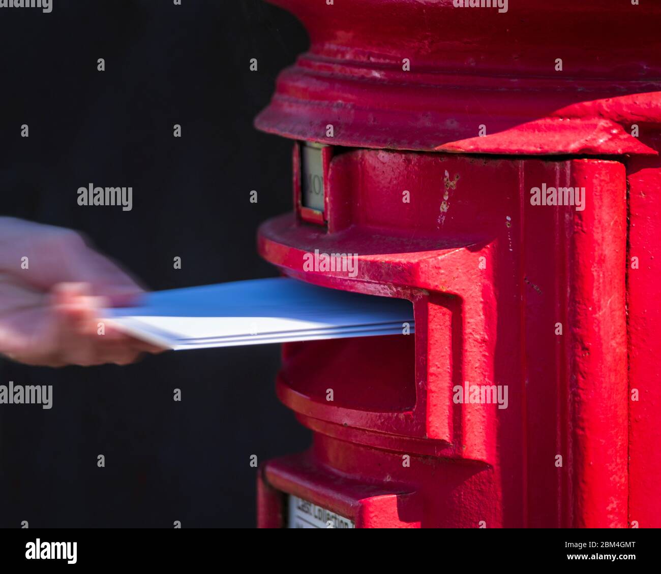 Posting Letters. Stock Photo