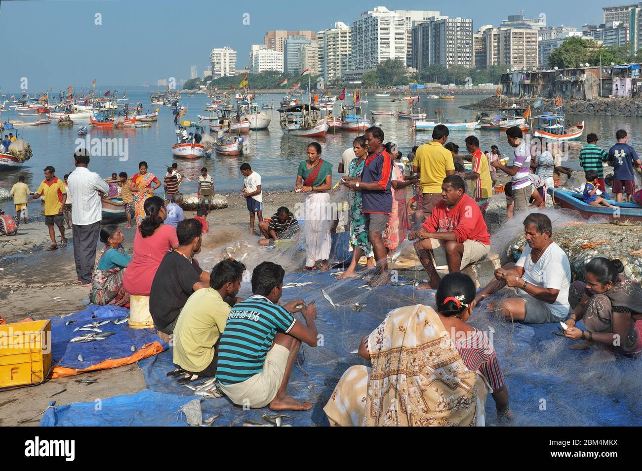 Cuffe Machimar nagar mumbai hi-res stock photography and images - Alamy