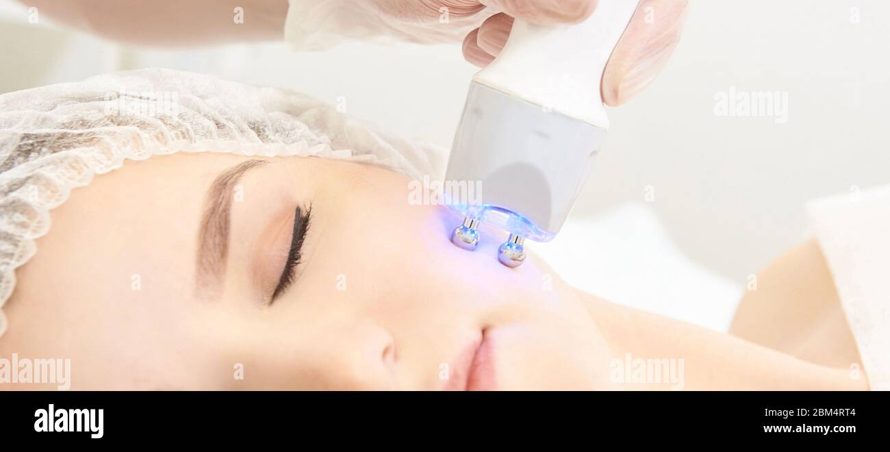 Dermatology skin care facial therapy. Medical spa anto wrinkles