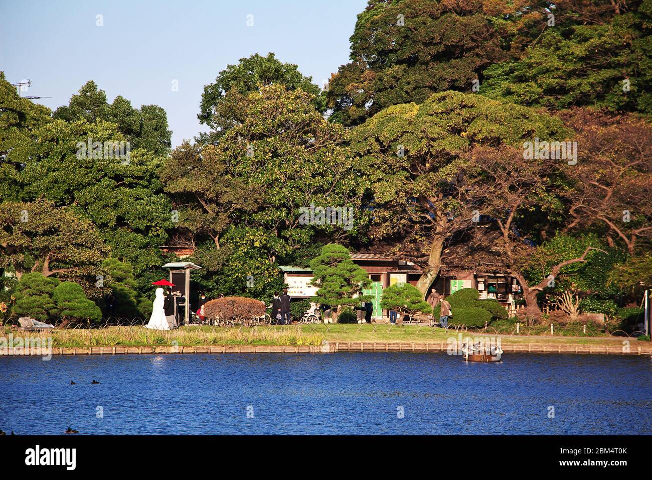 Sankeien Gardens in Yokohama, Japan Stock Photo