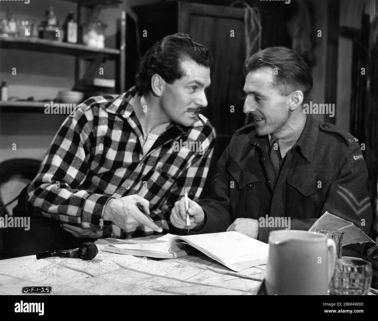 LAURENCE OLIVIER practising his French / Canadian accent with Technical ...