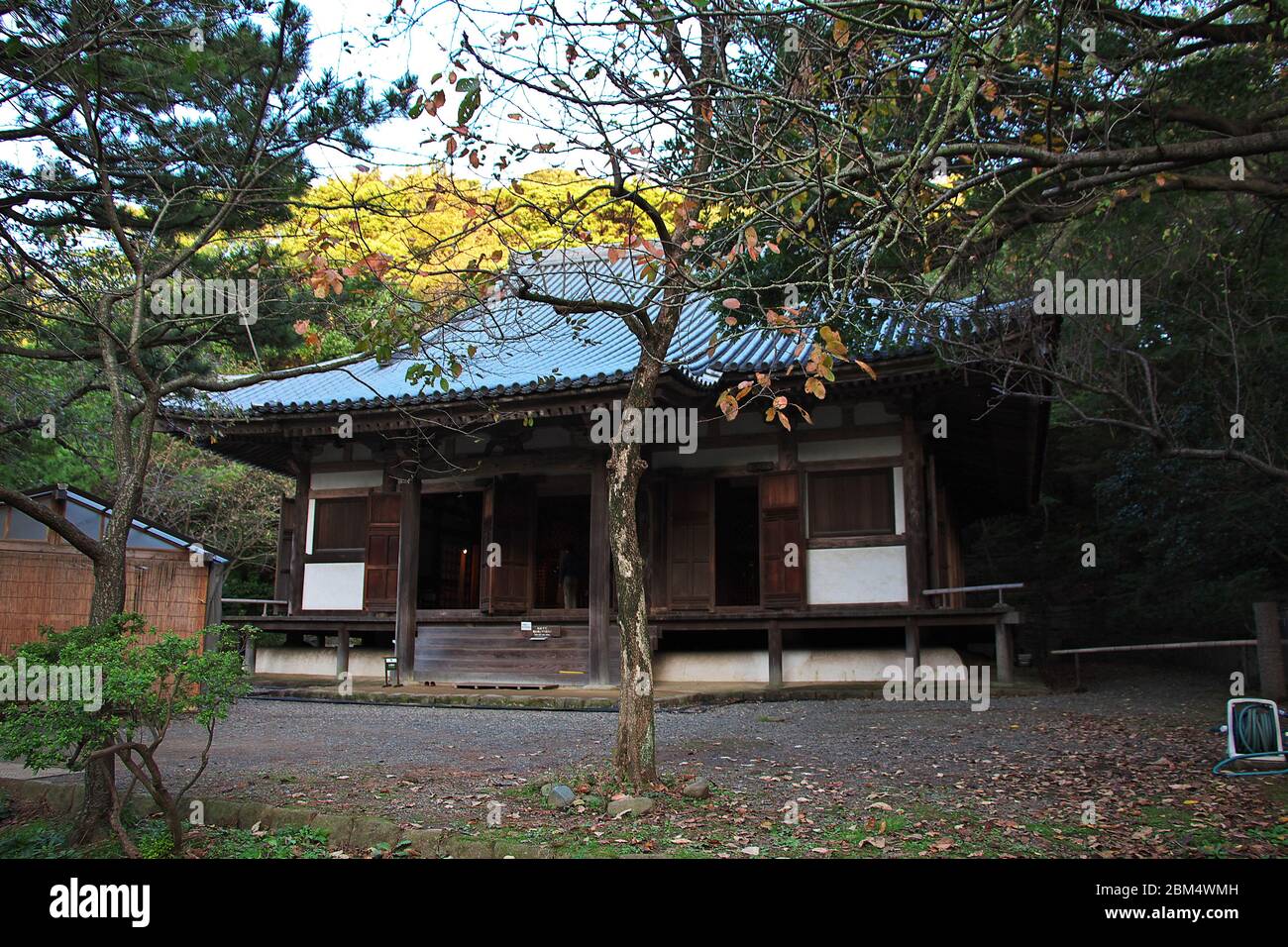 Yokohama / Japan 06 Nov 2013 The Japanese house in Sankeien Gardens