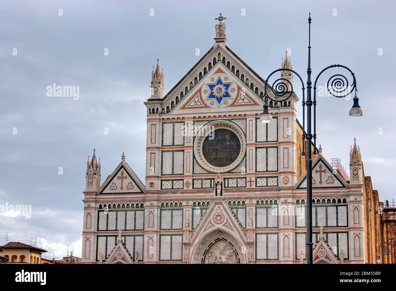 Cathedral Church Duomo basilica di santa maria del fiore in Florence, Italy Stock Photo
