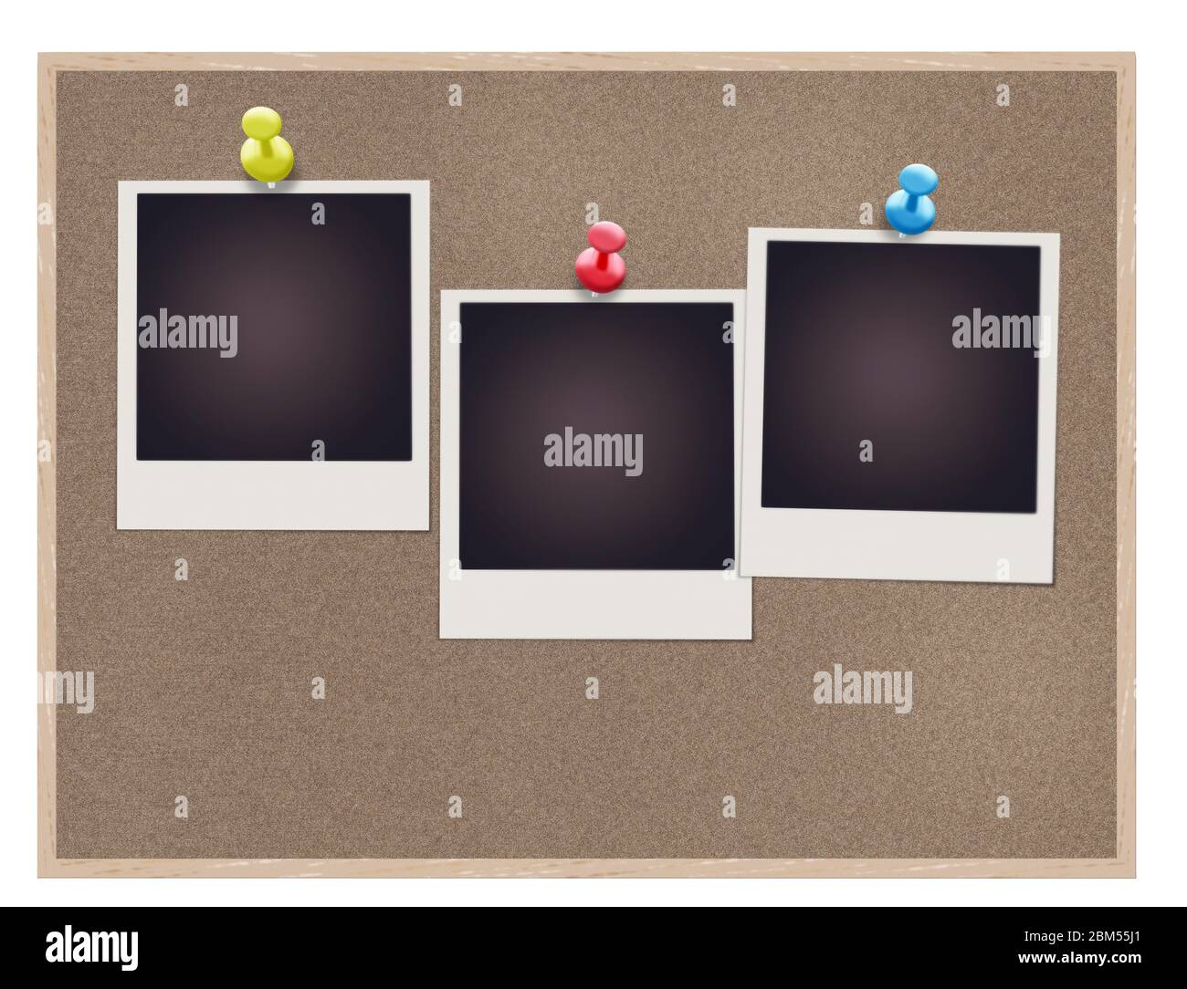 Polaroid photo frames set Stock Photo Alamy