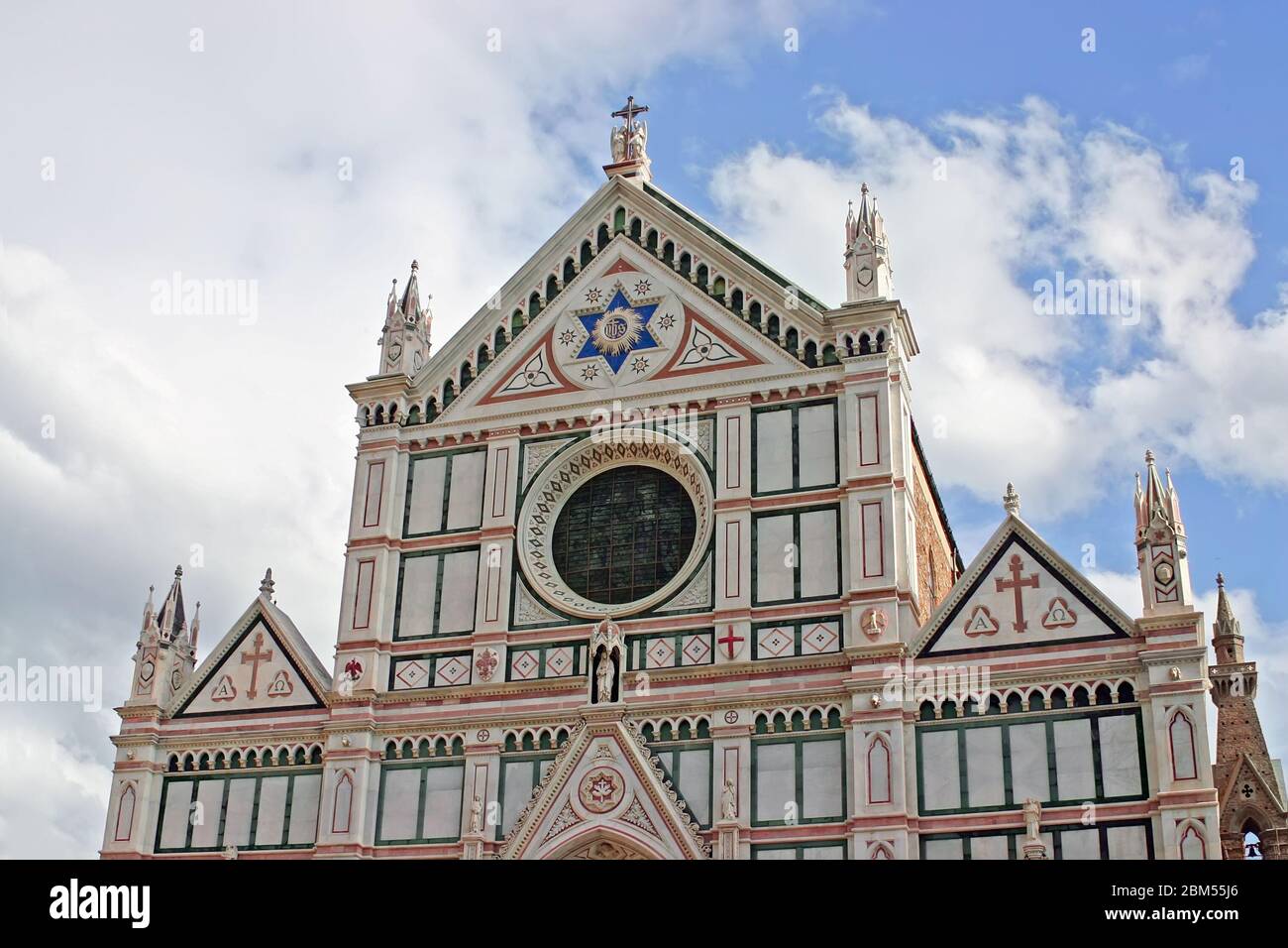 Cathedral Church Duomo basilica di santa maria del fiore in Florence, Italy Stock Photo