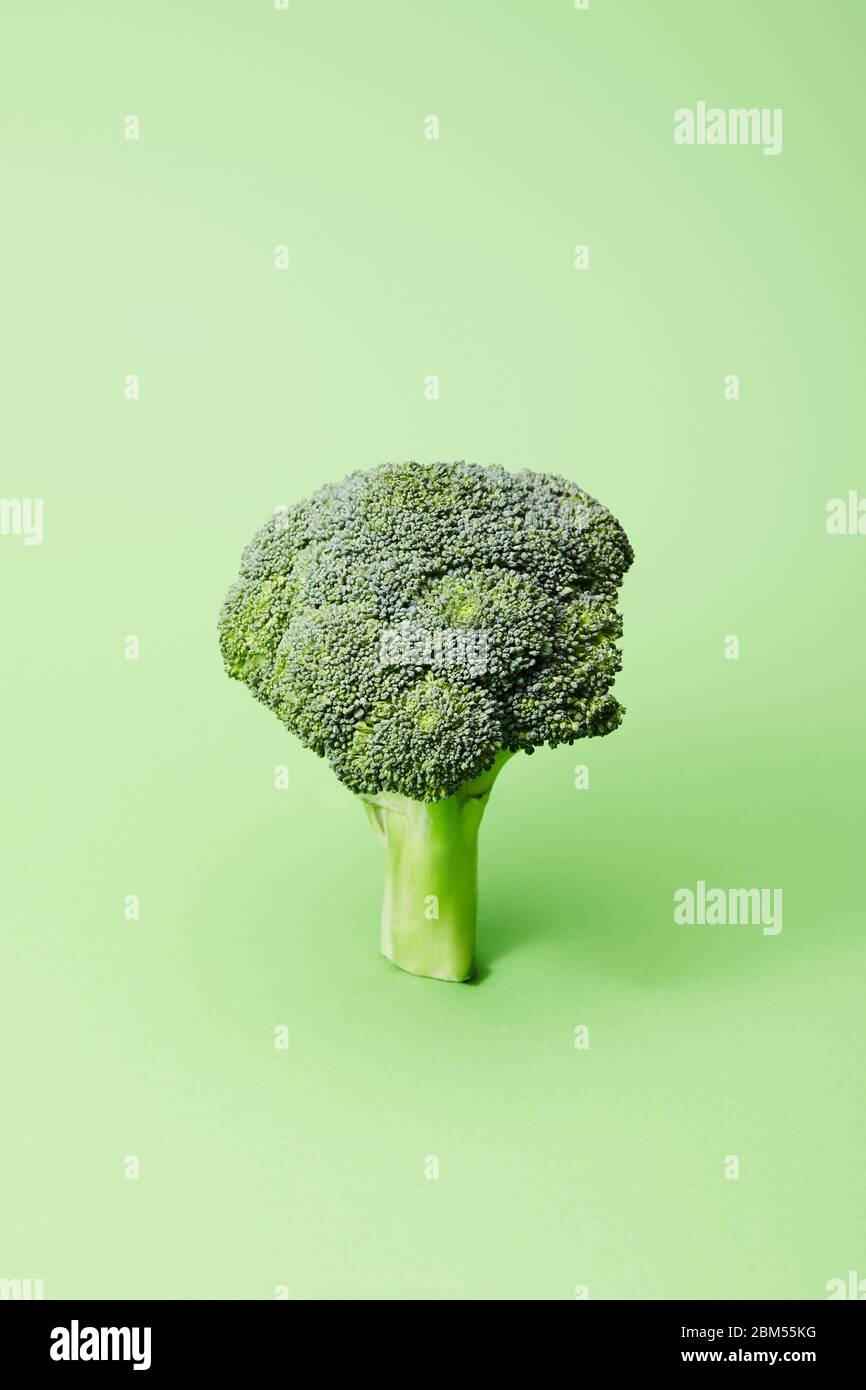 Raw green broccoli hires stock photography and images Alamy