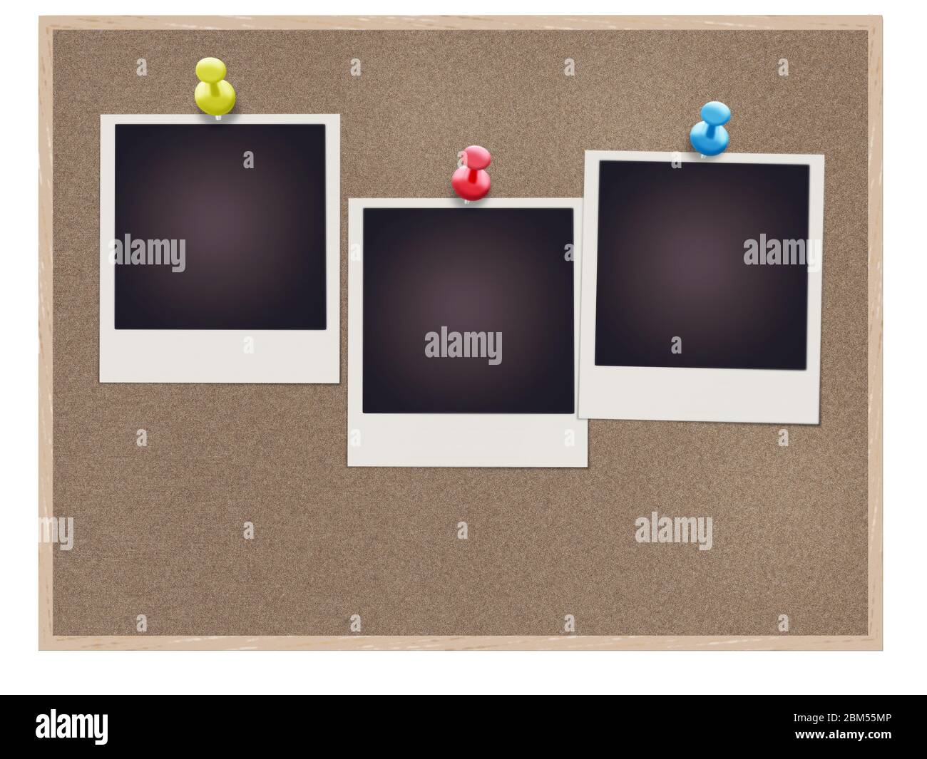 Polaroid photo frames set Stock Photo Alamy