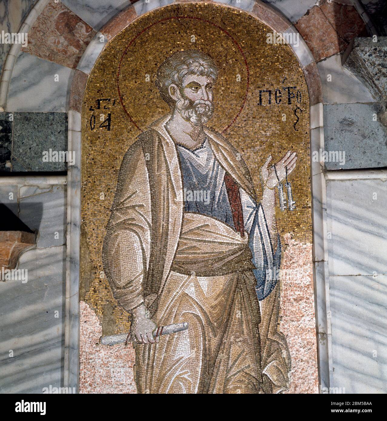 Saint peter mosaic hi-res stock photography and images - Alamy