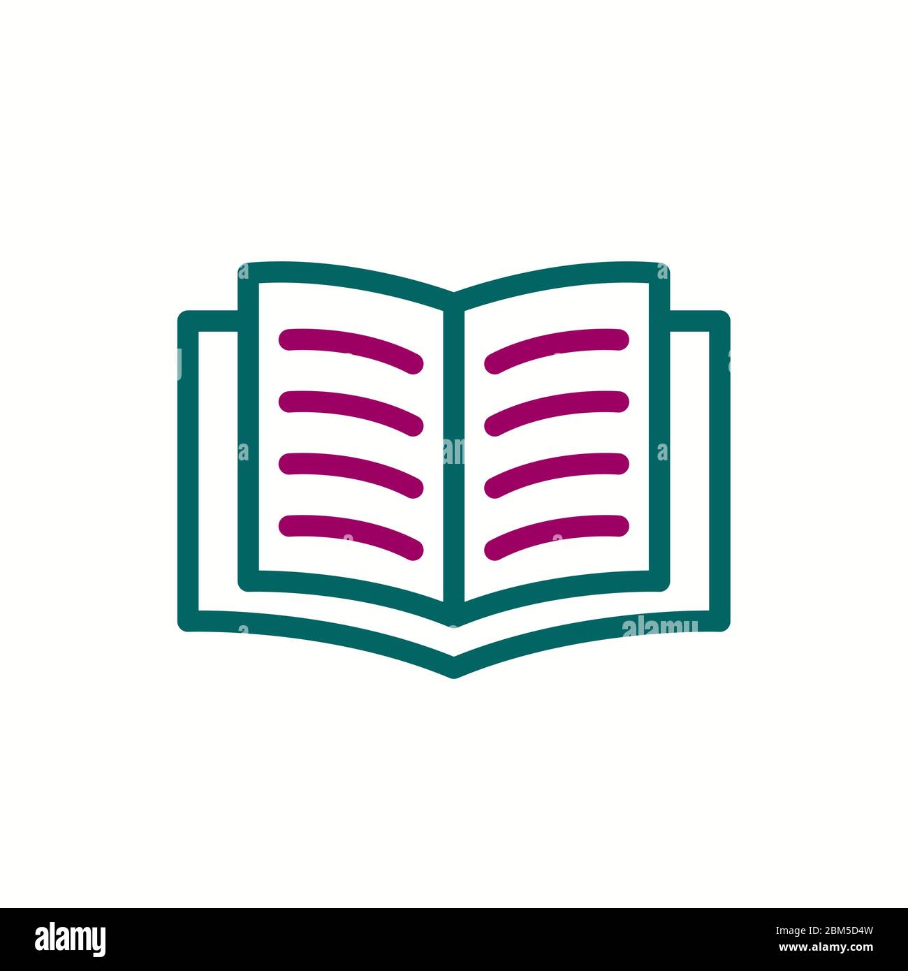 Beautiful Book vector line icon Stock Vector Image & Art - Alamy