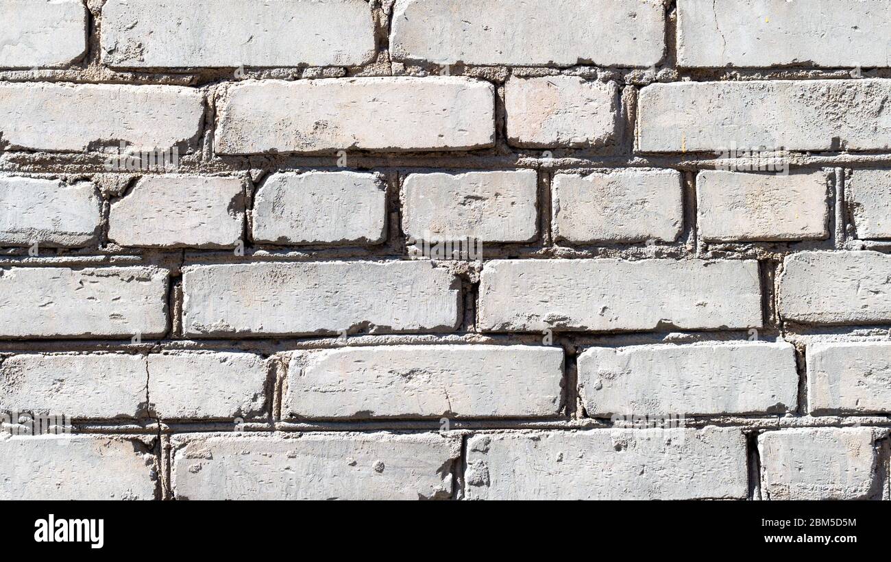 panoramic construction background outdoor wall of house from white