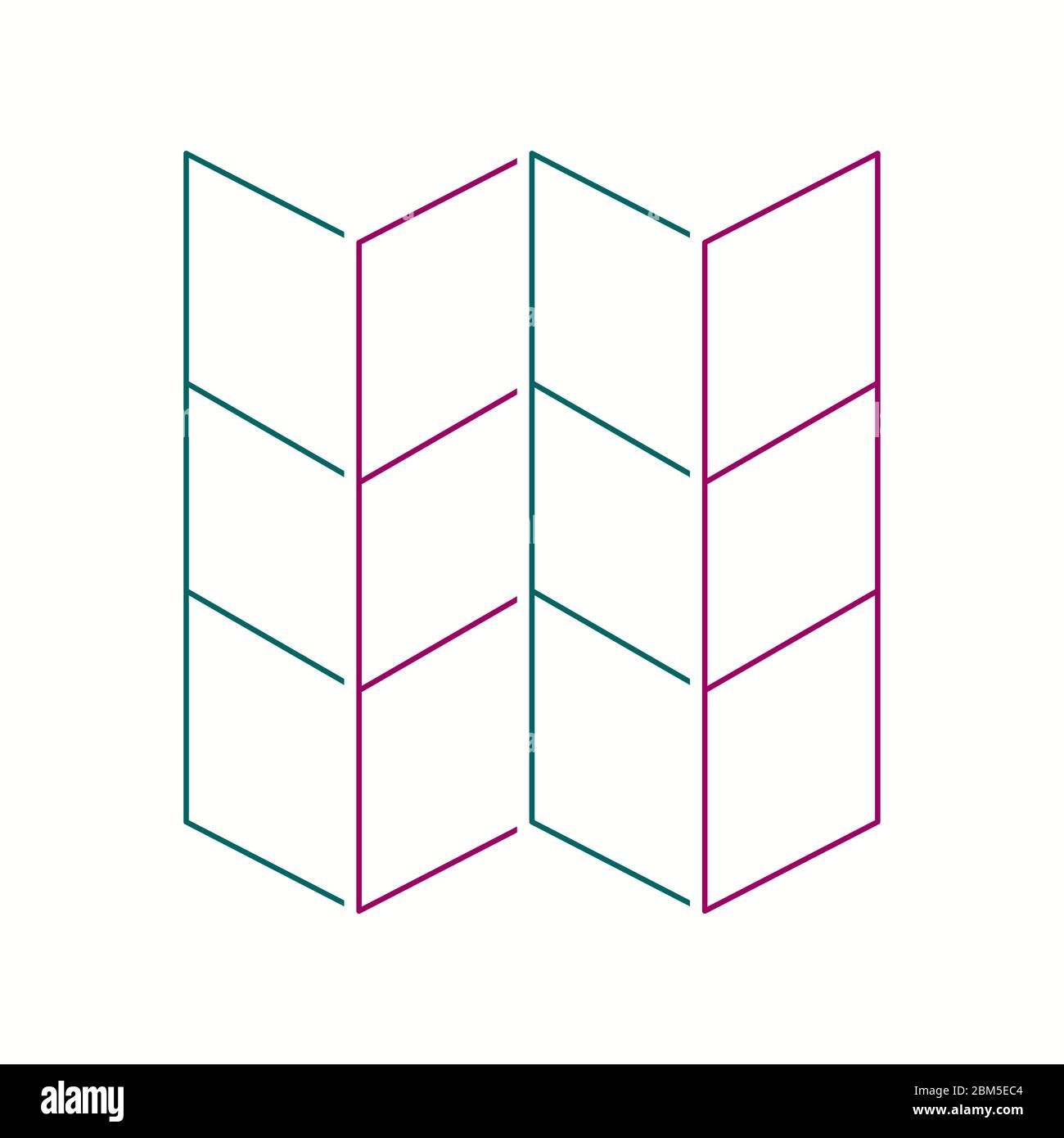 Beautiful maps vector line icon Stock Vector Image & Art - Alamy
