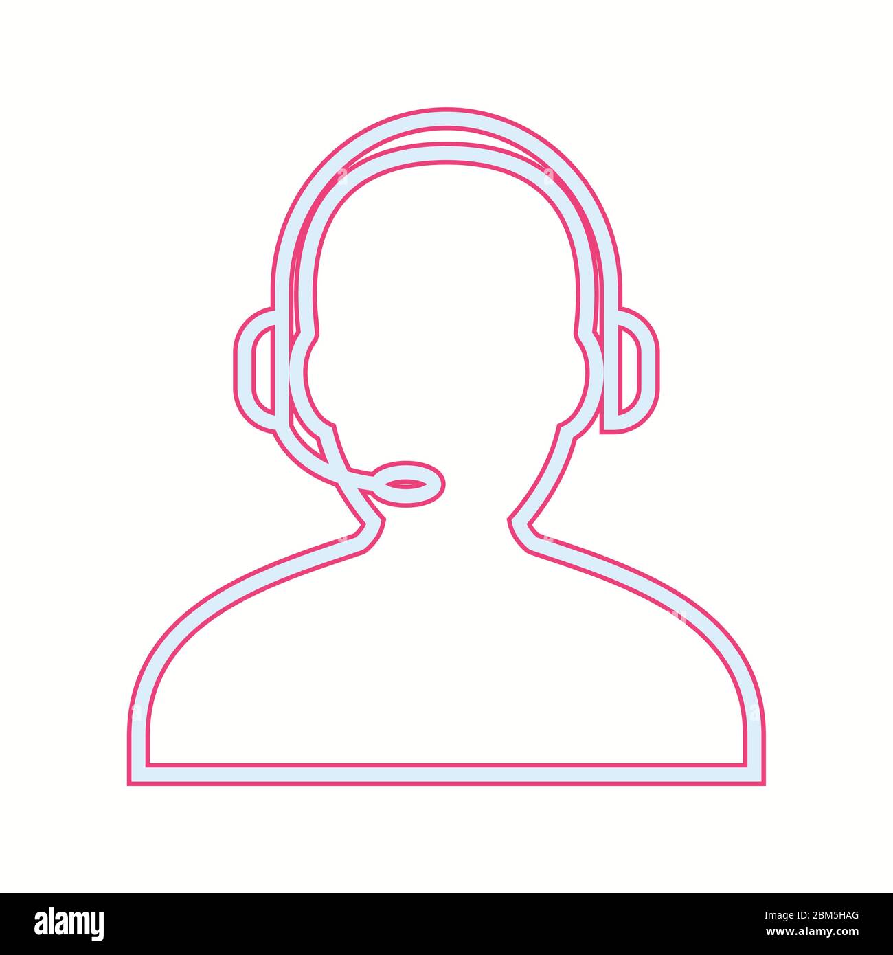 Beautiful Technical support vector line icon Stock Vector Image & Art ...