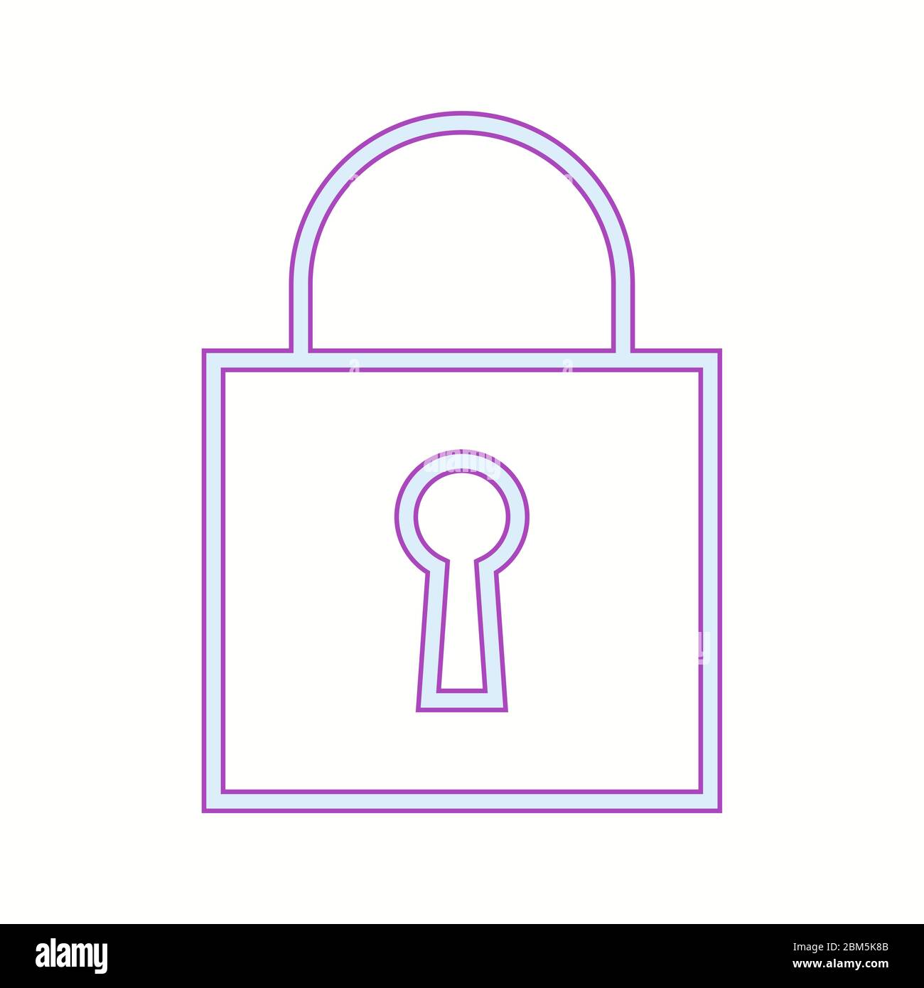 Beautiful Lock vector line icon Stock Vector Image & Art - Alamy