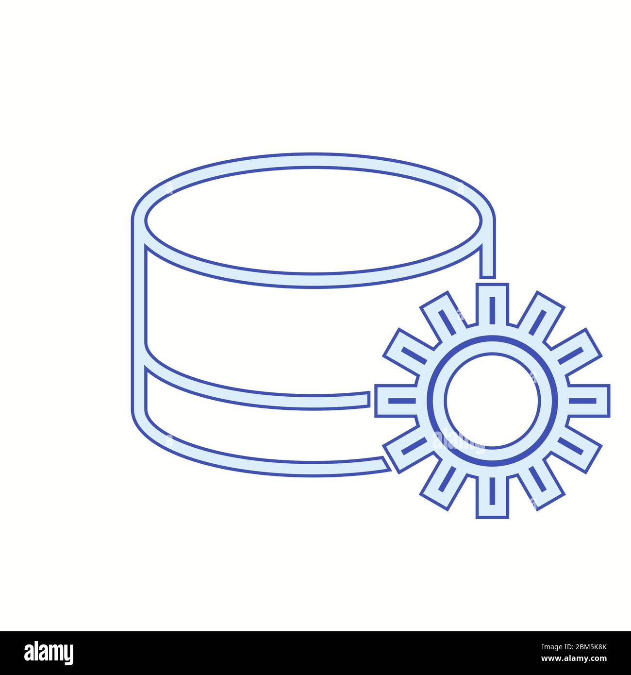 Beautiful Database management vector line icon Stock Vector Image & Art ...