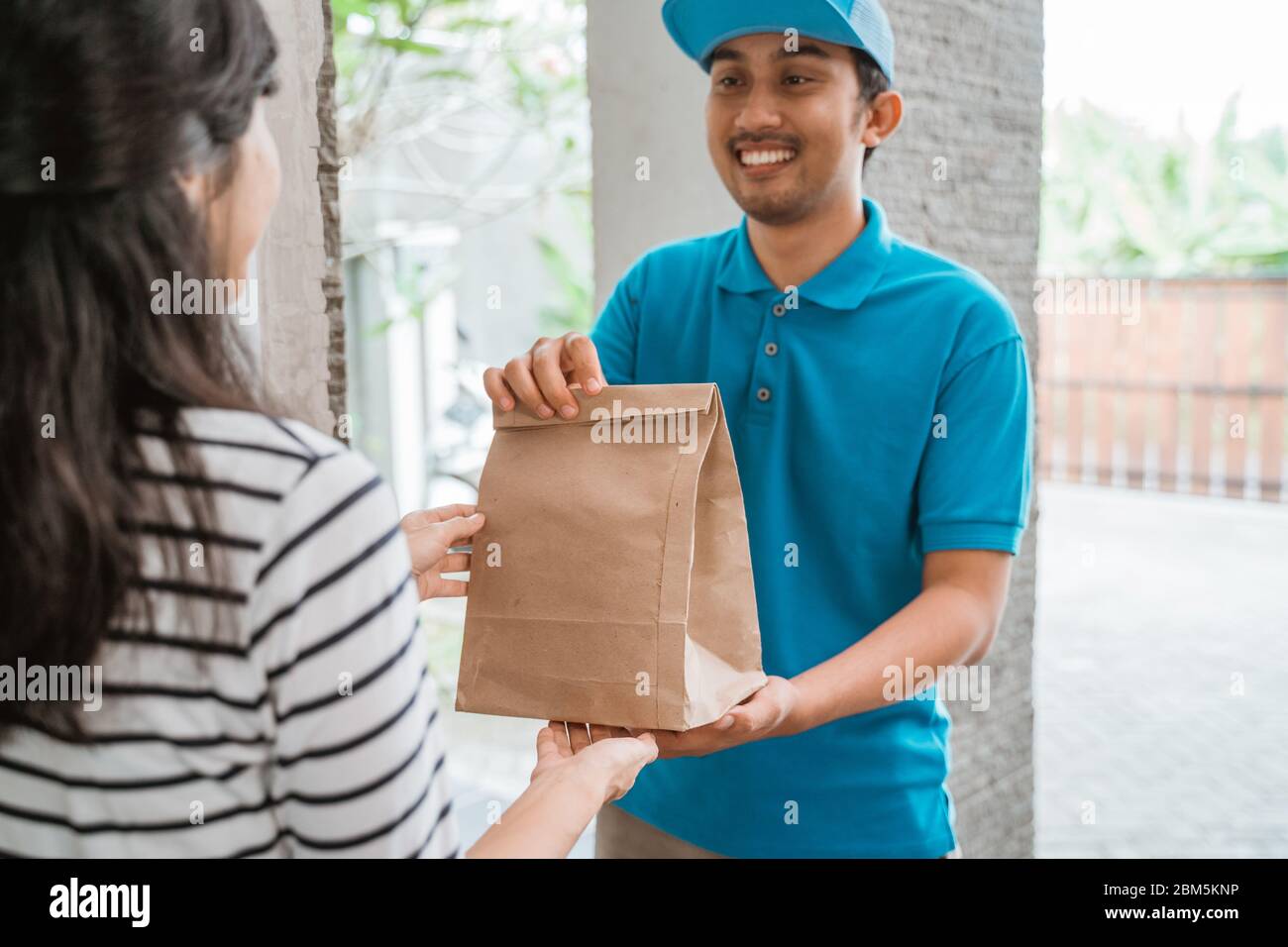 online food shopping delivered to customer at home Stock Photo Alamy
