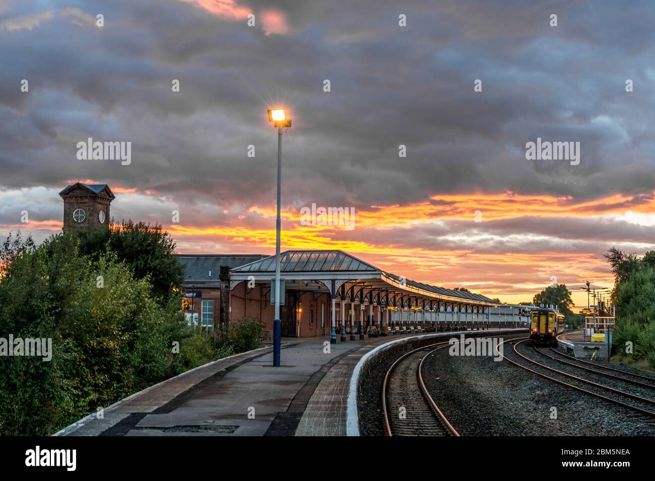 kilmarnock railway station Stock Photo Alamy