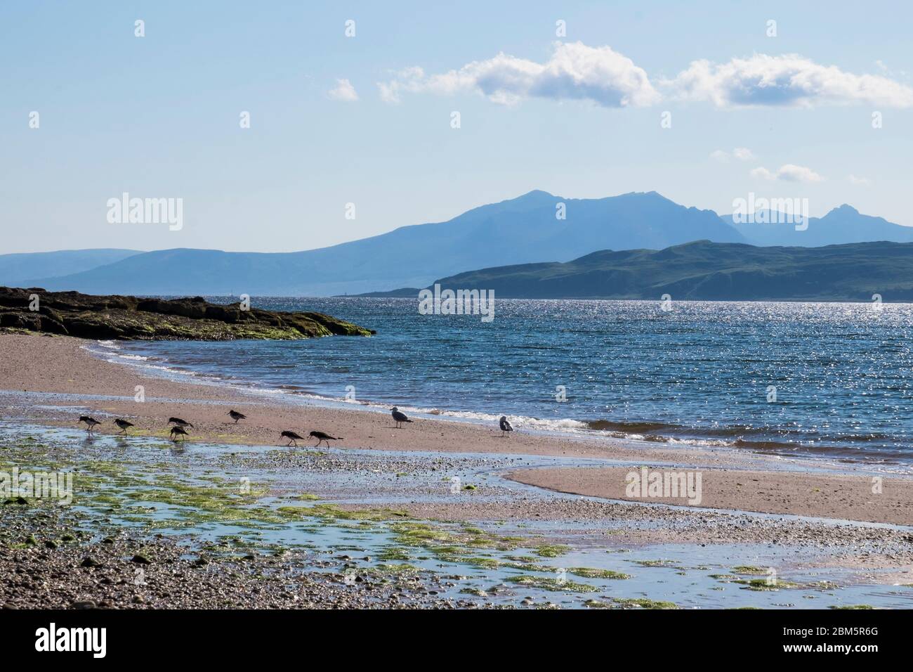 fintry bay great cumbrae, milport Stock Photo