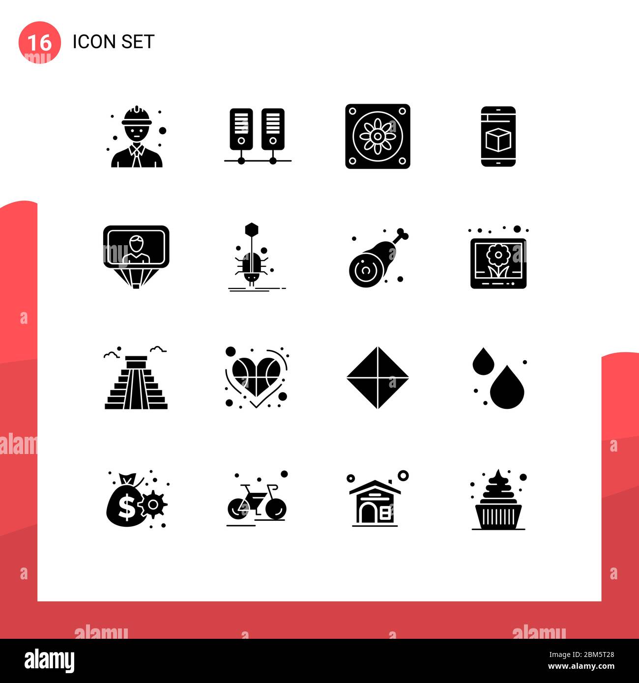 Fan id center Stock Vector Images Alamy