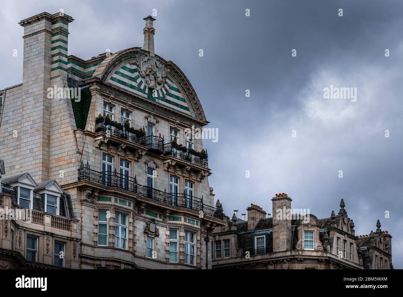 London architecture.Some vintage buildings in London Stock Photo