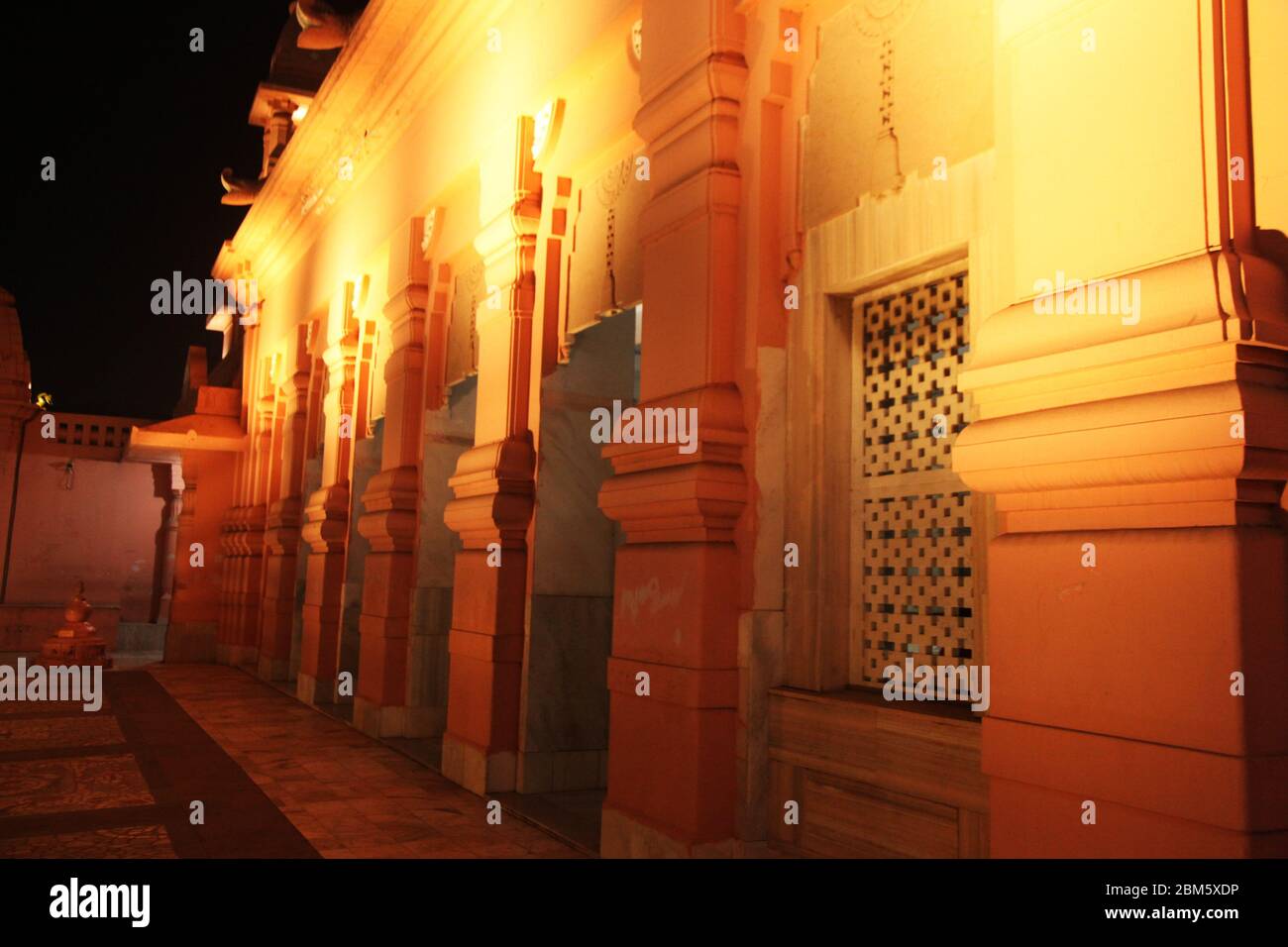 Temple India, Shri Kashi Vishwanath Temple or The Birla Temple in BHU Campus, Varanasi, Uttar Pradesh, India, Asia  (Copyright © Saji Maramon) Stock Photo