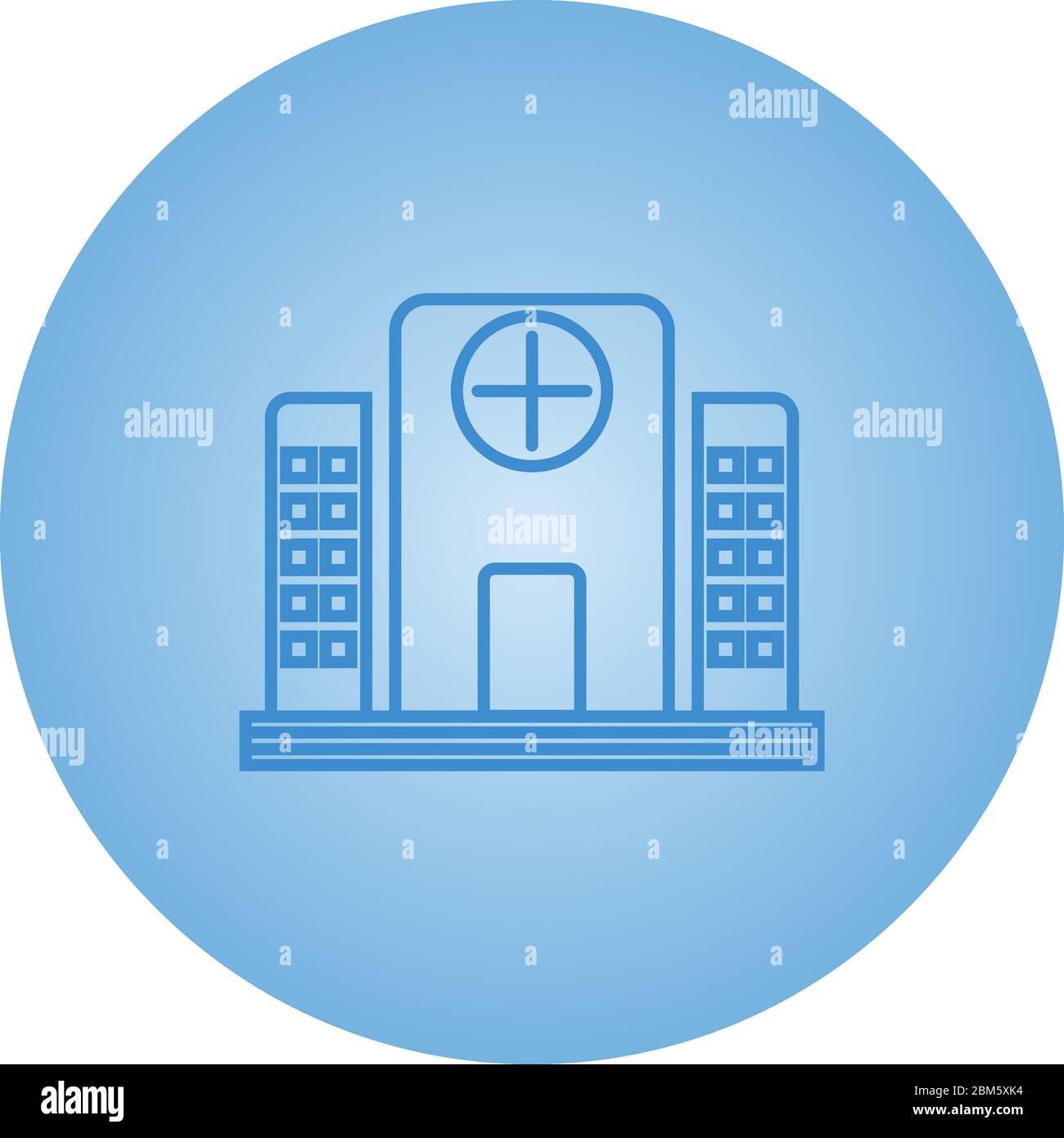 Beautiful Hospital vector line icon Stock Vector Image & Art - Alamy