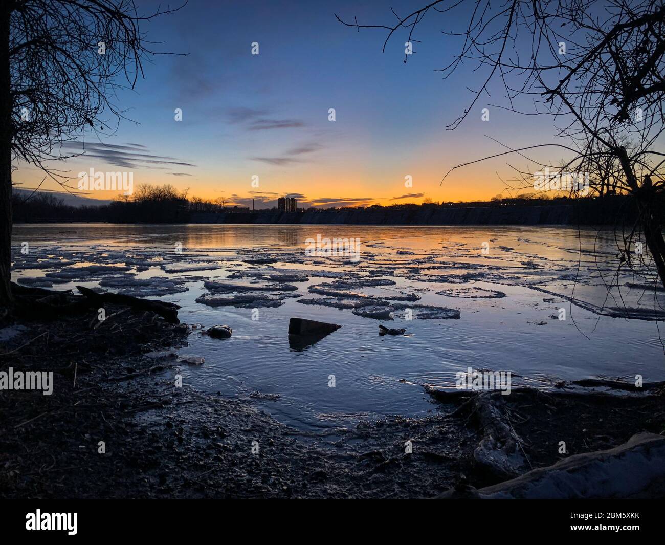 Parc Nature de l'île de la Visitation of Montreal Stock Photo Alamy