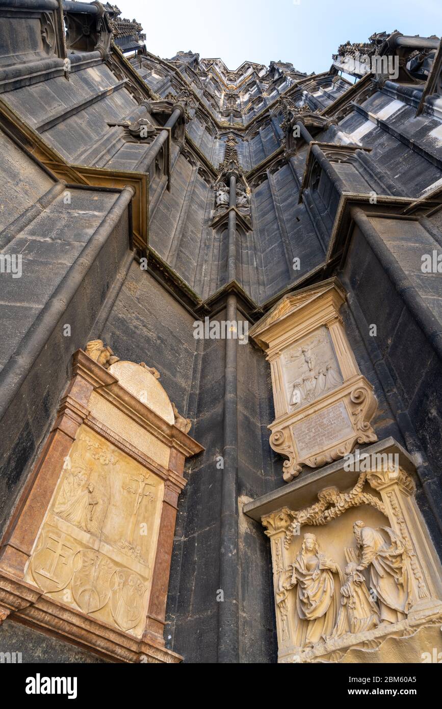 Detailed view of Vienna's St. Stephen's Cathedral Stock Photo