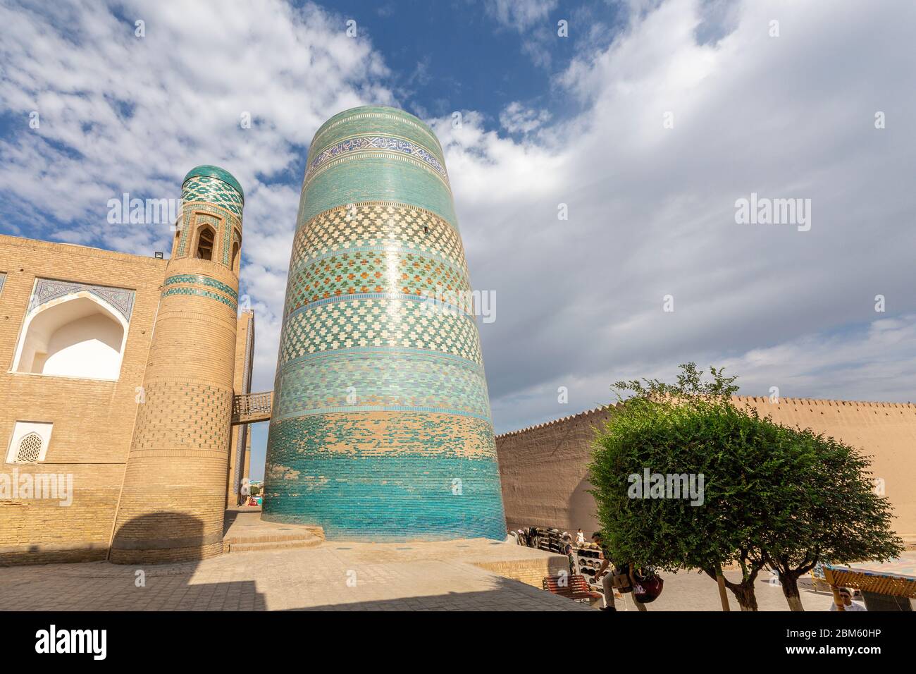 Kelte Minar, Chiva, Usbekistan Stock Photo