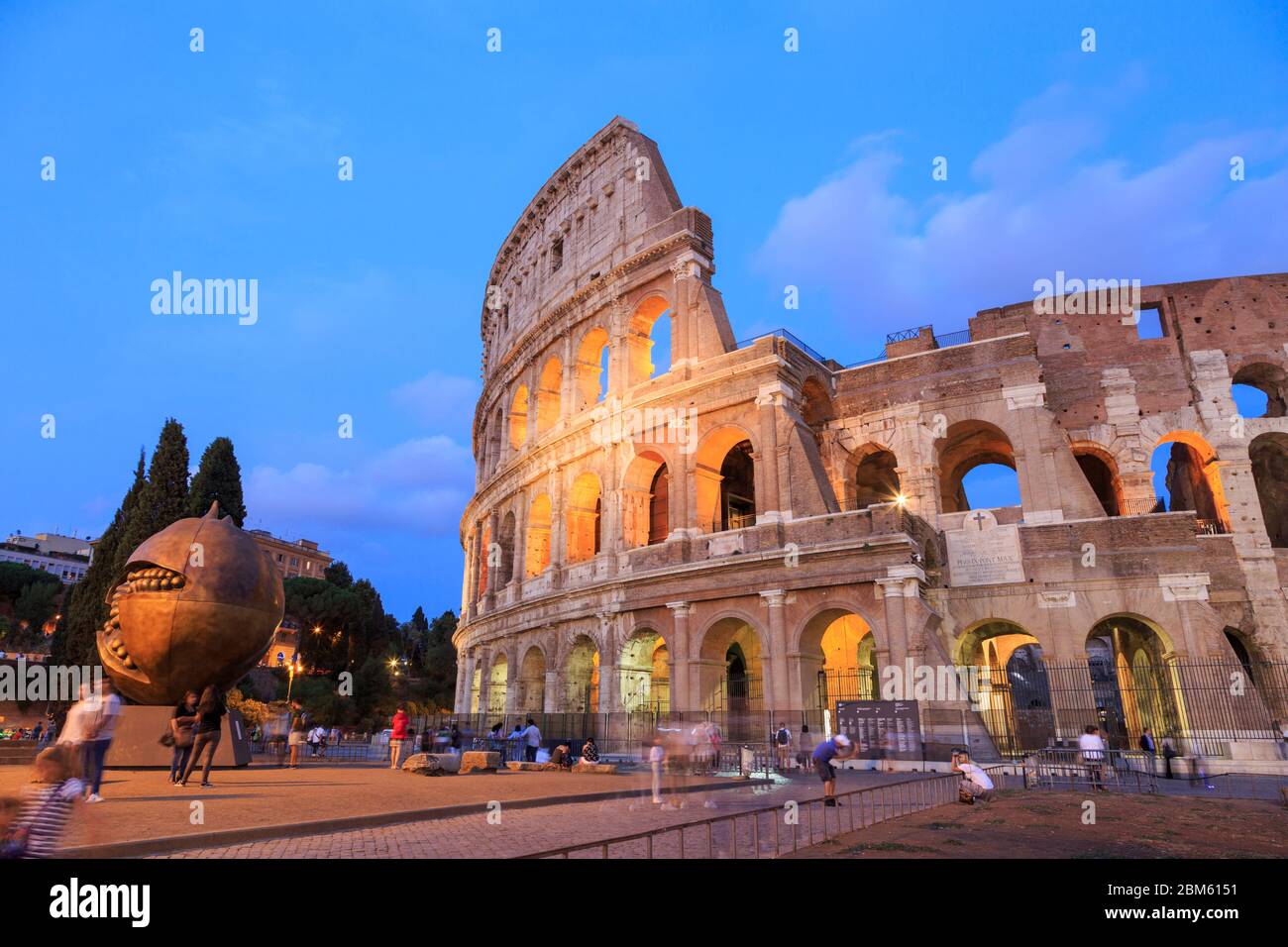 Kolosseum, Rom, Italien Stock Photo