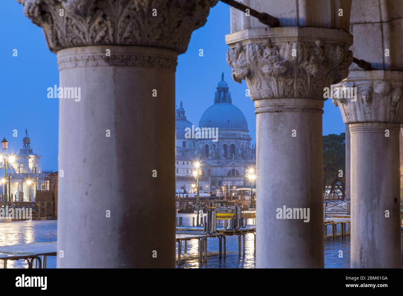 Santa Maria della Salute, Venedig, Italien Stock Photo