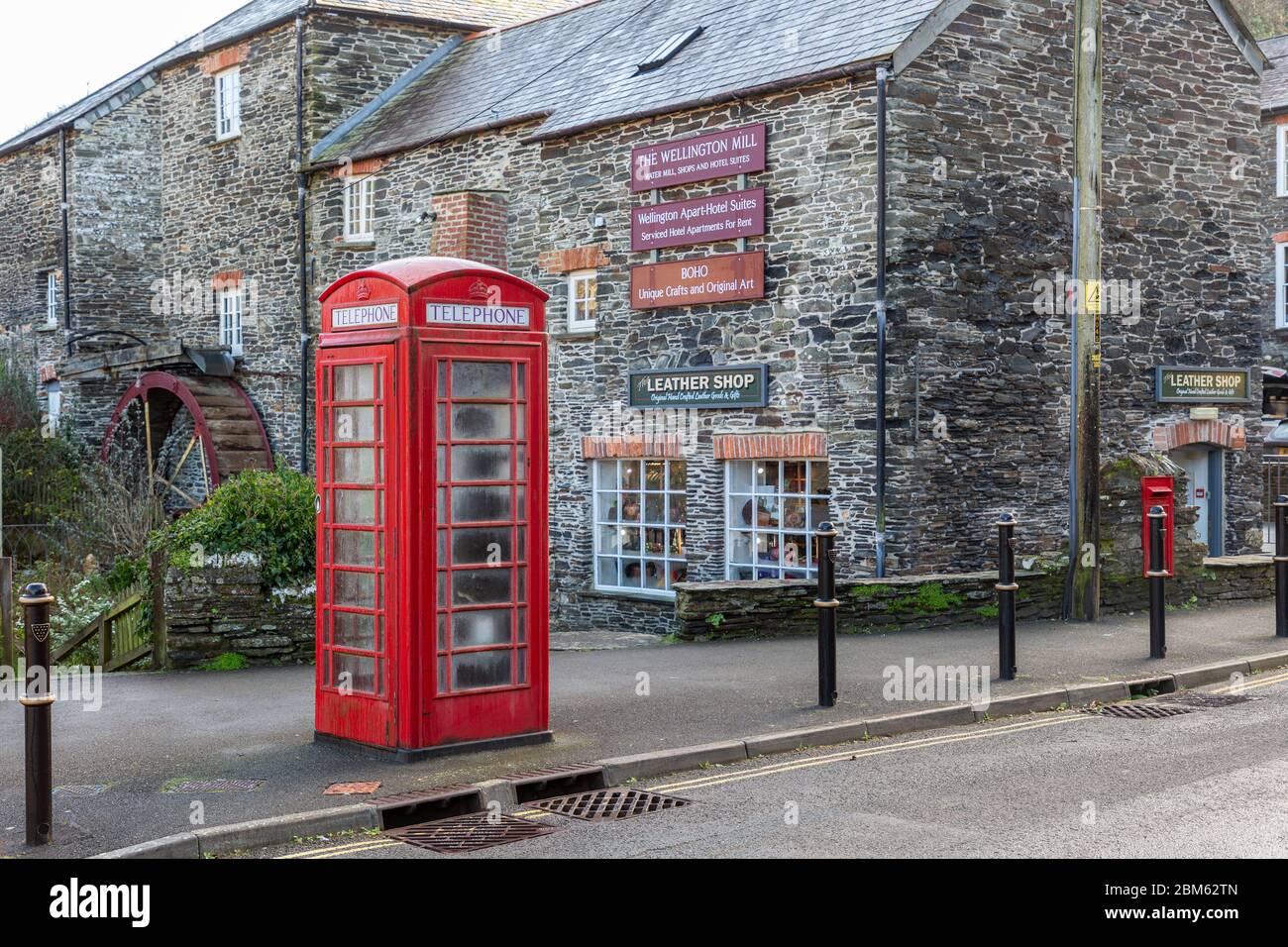 Boscastle, Cornwall, England, Großbritannien Stock Photo