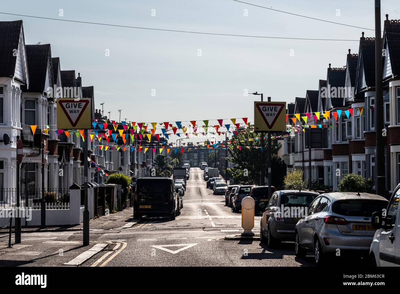 Bunting across hires stock photography and images Alamy