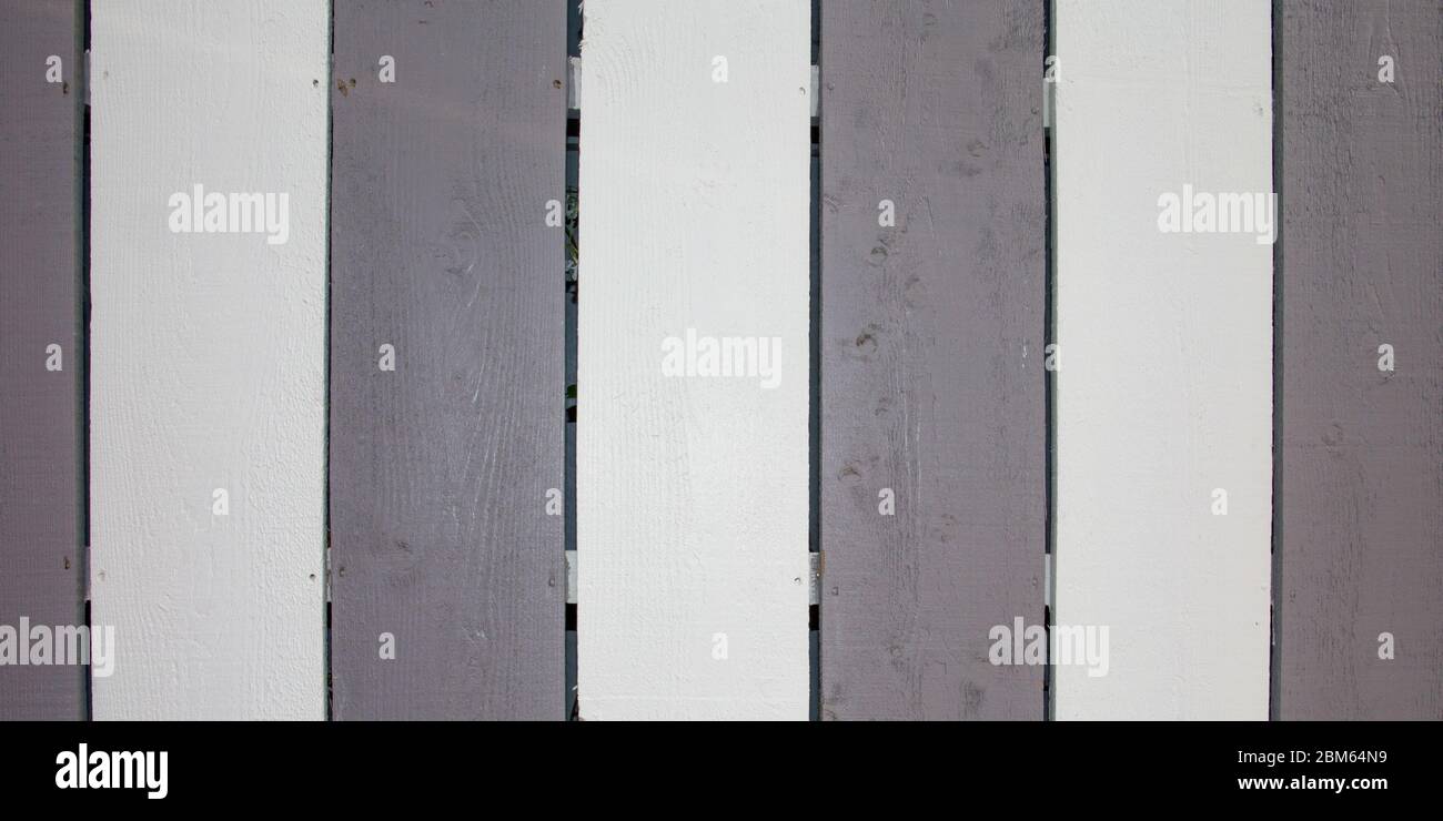 grey and white wood stripe background of wooden gray plank Stock Photo