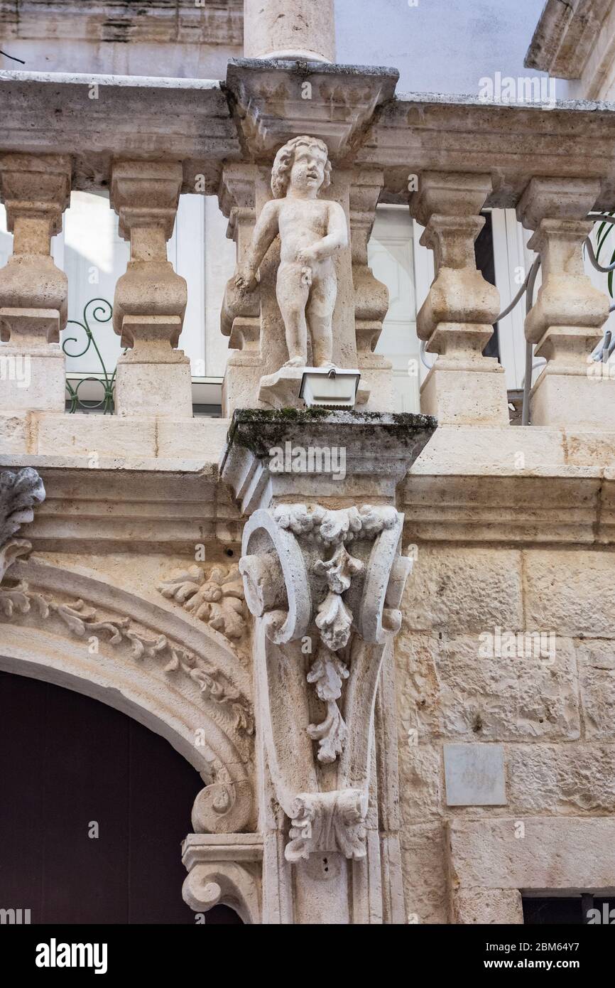 Antonelli palace. Rutigliano. Puglia. Italy Stock Photo - Alamy
